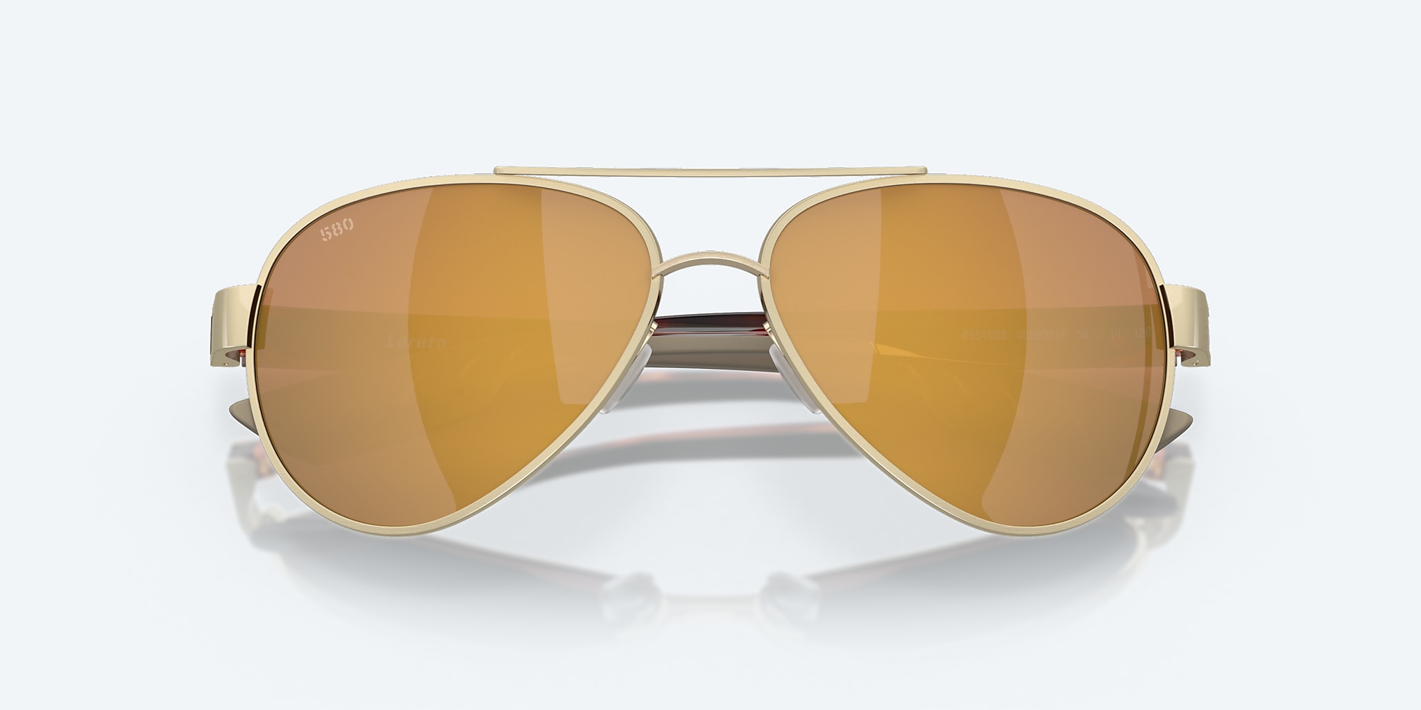 Lunettes de soleil Costa Loreto M (56-14) avec Or effet miroir verre et Or Brush monture Image 5 de 8 Lunettes de soleil Costa Loreto M (56-14) avec Or effet miroir verre et Or Brush monture Image 5 de 8