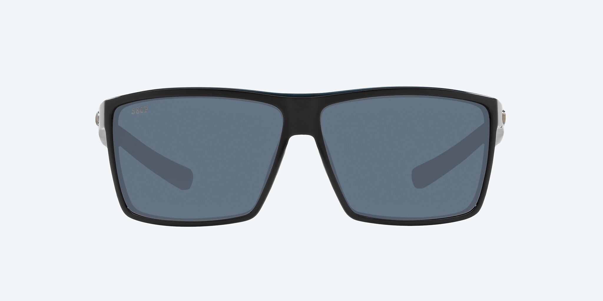 Sunglasses Costa Rincon L (63-11) with Gray lens and Shiny Black frame Image 2 of 4