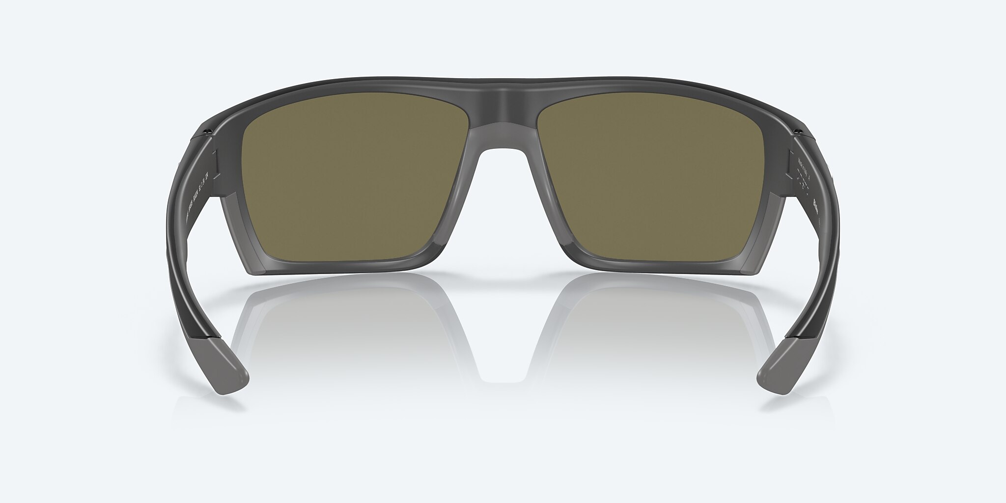 Sunglasses Costa Bloke XL (61-14) with Blue Mirror lens and Matte Black frame Image 4 of 7