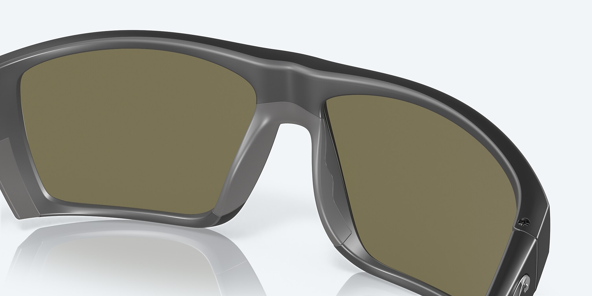 Sunglasses Costa Bloke XL (61-14) with Blue Mirror lens and Matte Black frame Image 7 of 7