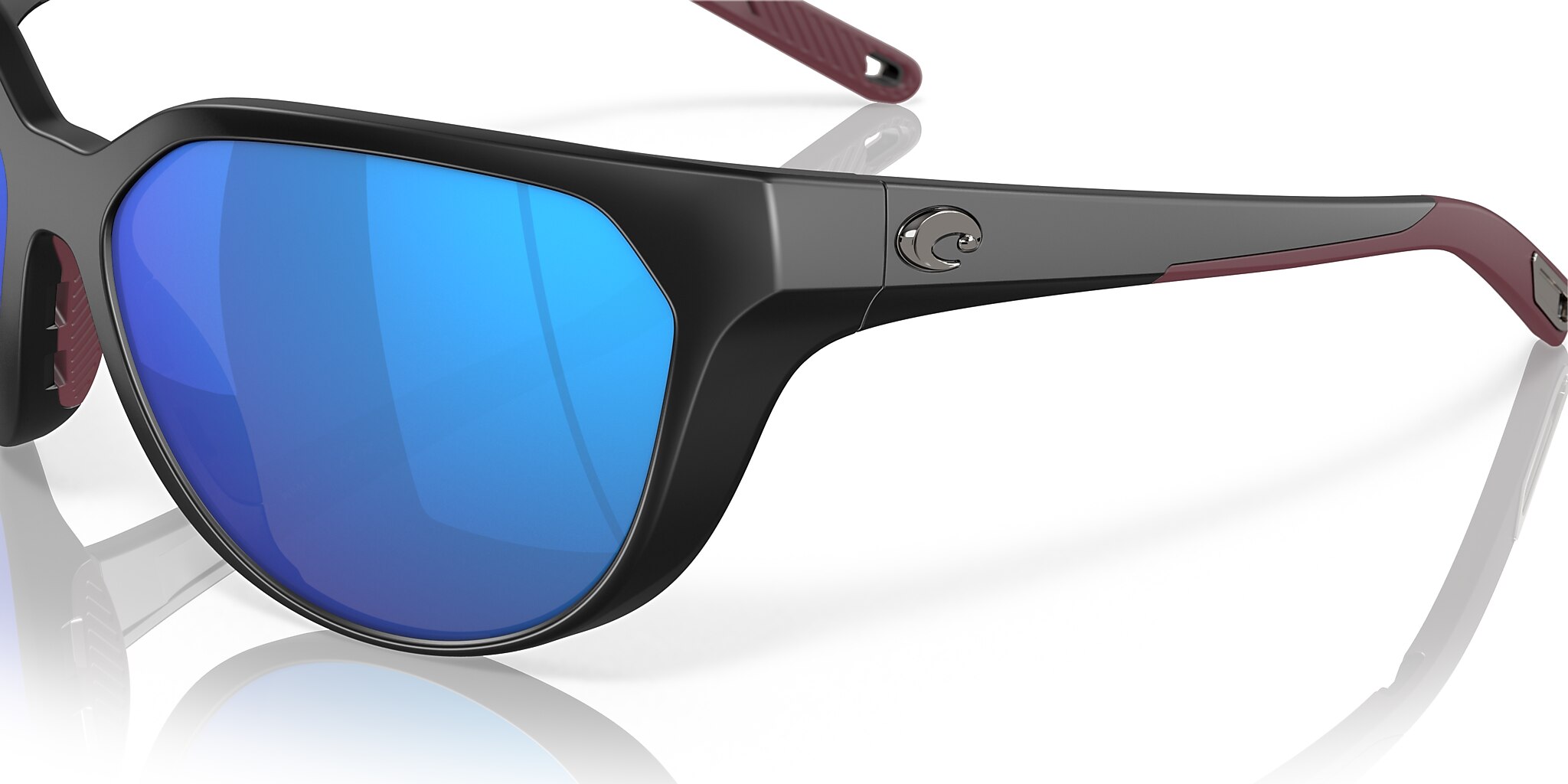 Costa Mayfly S (58-15) with Blue Mirror lenses and Matte Black