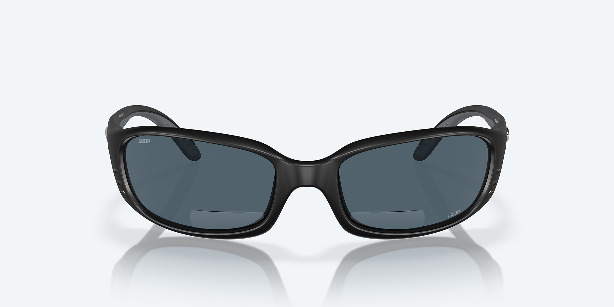 Readers Costa Brine Readers M (59-18) with Gray lens and Matte Black frame Image 2 of 7 Readers Costa Brine Readers M (59-18) with Gray lens and Matte Black frame Image 2 of 7