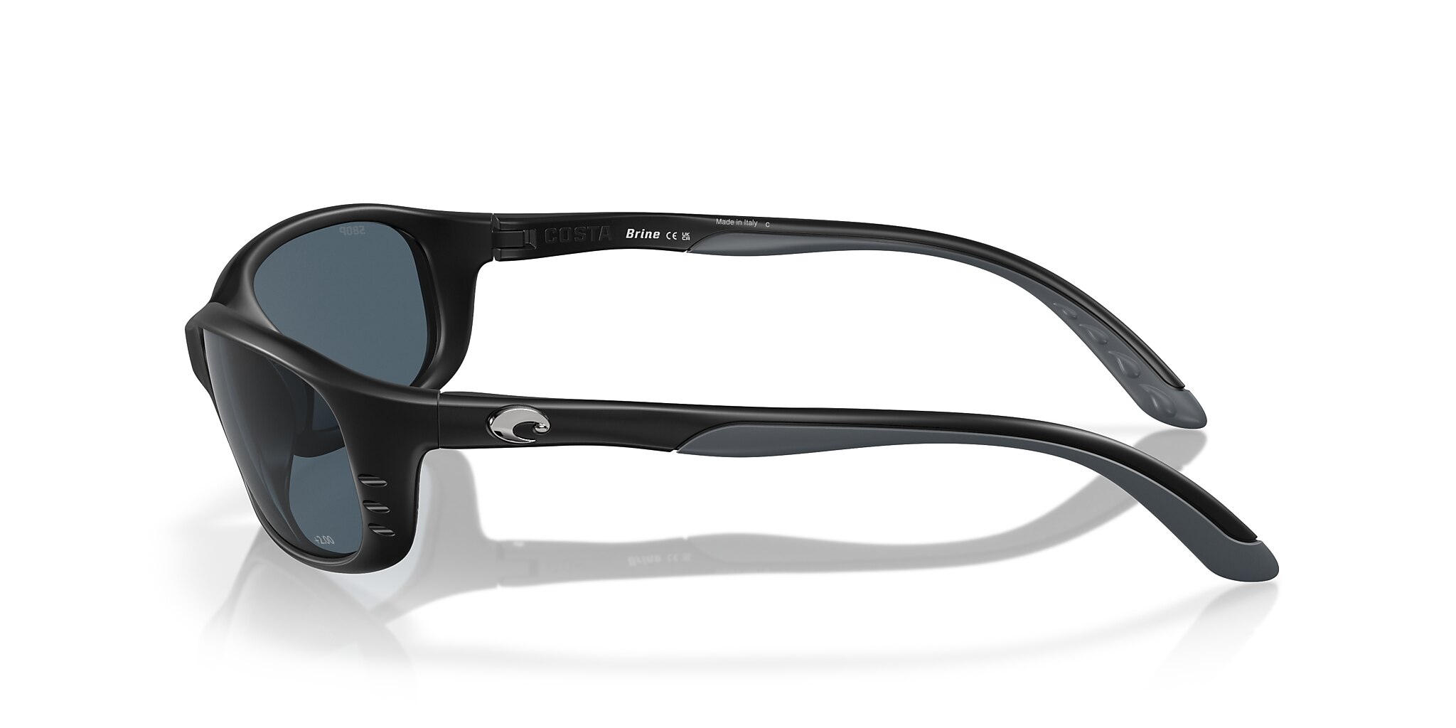 Costa Brine Readers M (59-18) with Gray lenses and Matte Black