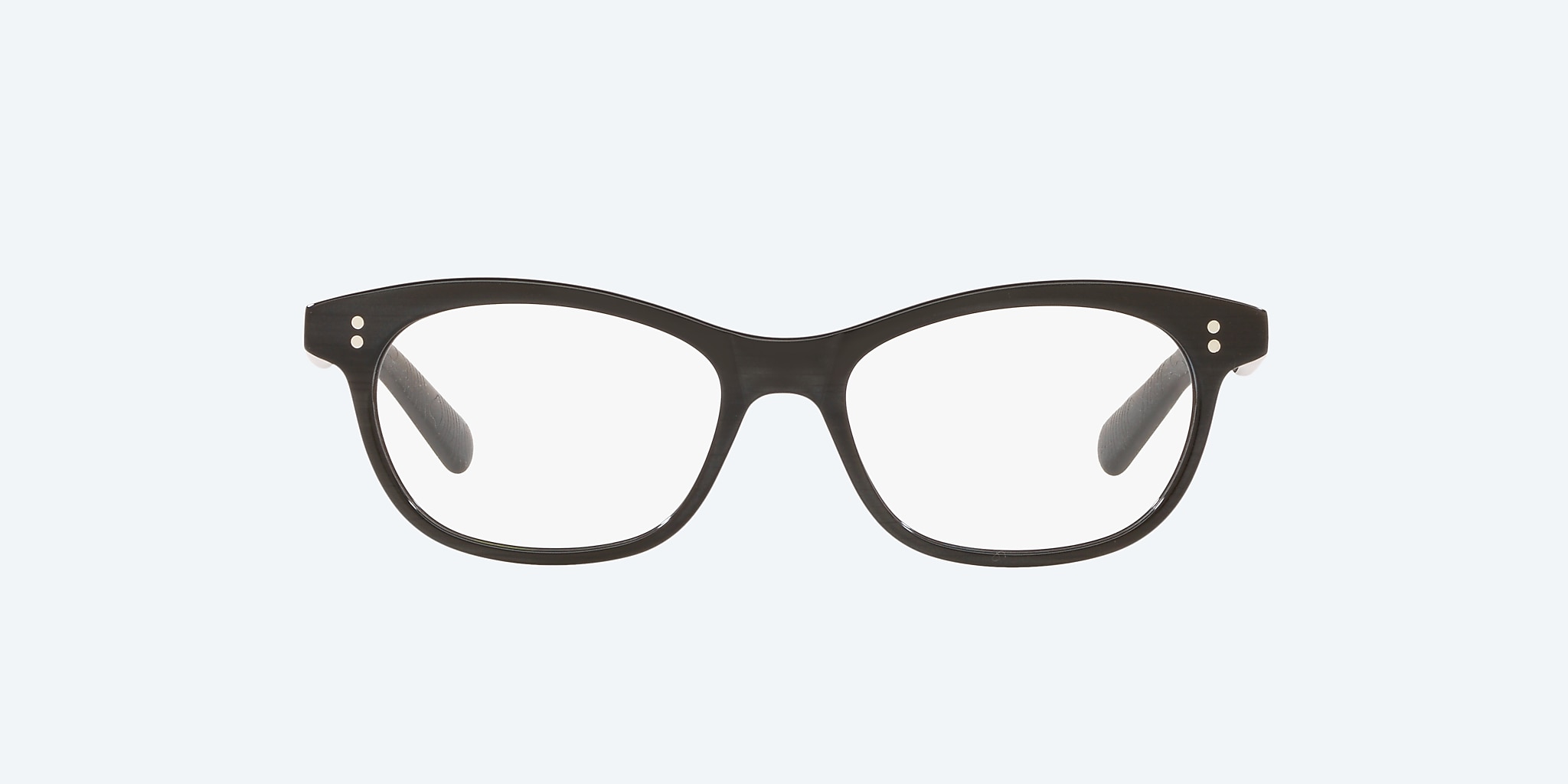 Lunettes de vue Costa Mariana Trench 110 XXS (48-16) avec Verres de Démonstration verre et Corne Noire monture Image 2 de 4