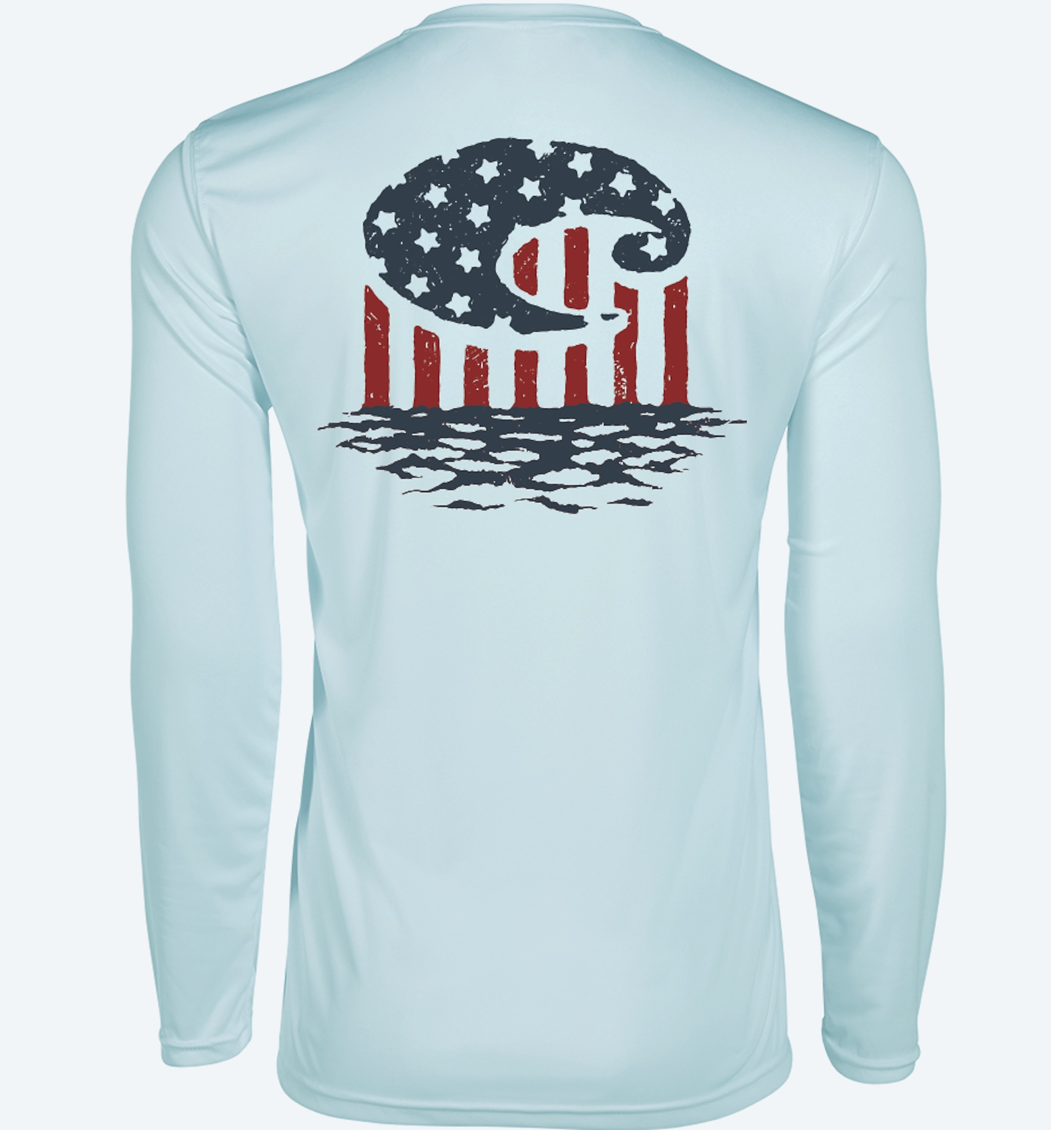 Apparel Arctic Blue Costa Tech Freedom Costa Image 1 of 2 Apparel Arctic Blue Costa Tech Freedom Costa Image 1 of 2