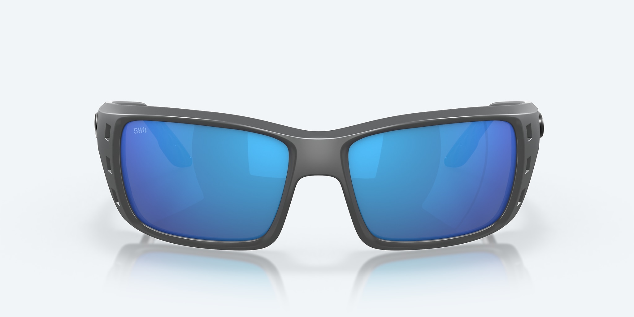Lunettes de soleil Costa Permit XL (63-16) avec Effet miroir Bleu verre et Gris mat monture Image 2 de 7 Lunettes de soleil Costa Permit XL (63-16) avec Effet miroir Bleu verre et Gris mat monture Image 2 de 7