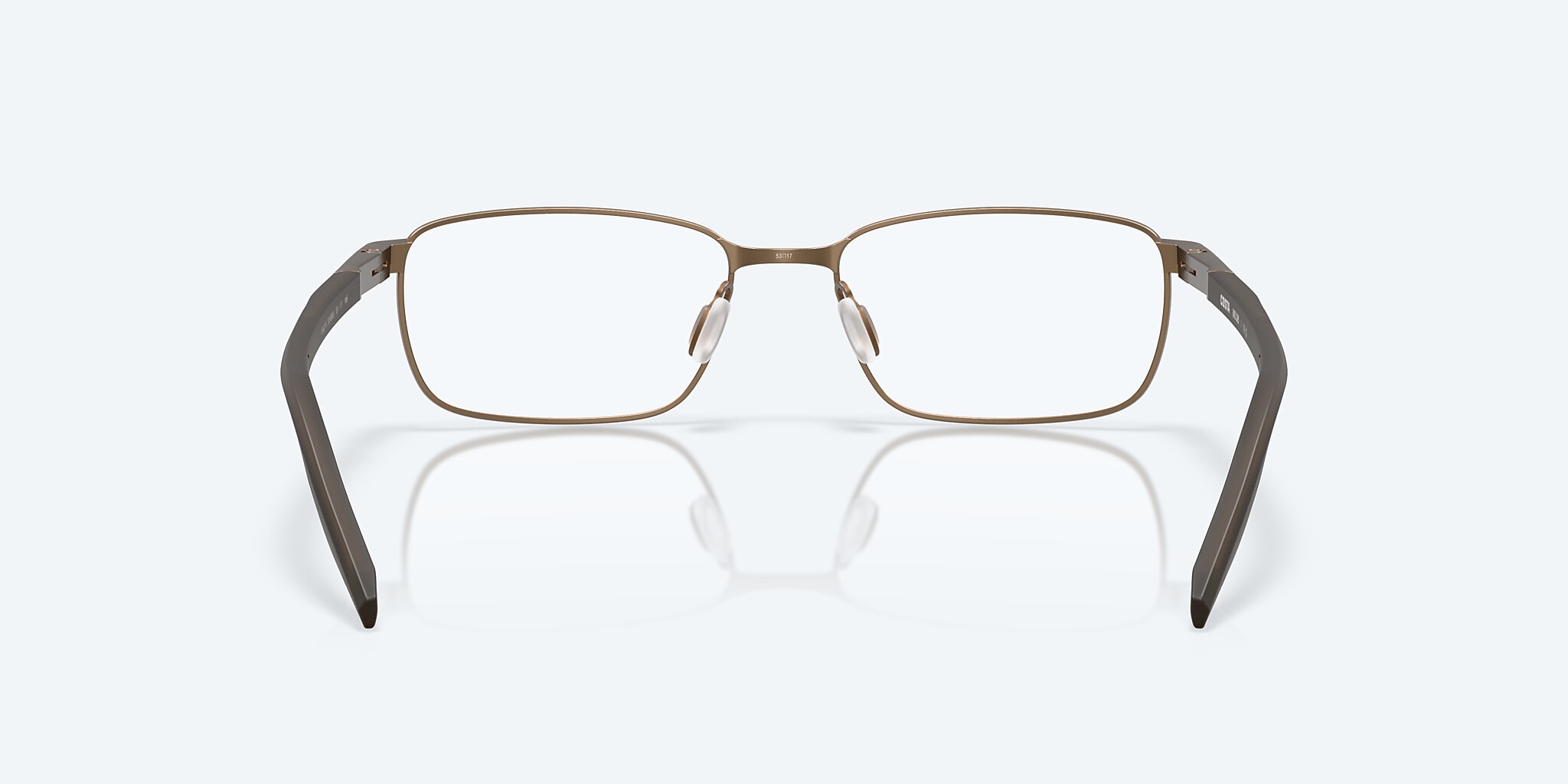 Eyeglasses Costa Bimini Road 320 M (53-17) with Demo Lens lens and Rustic Bronze frame Image 4 of 7