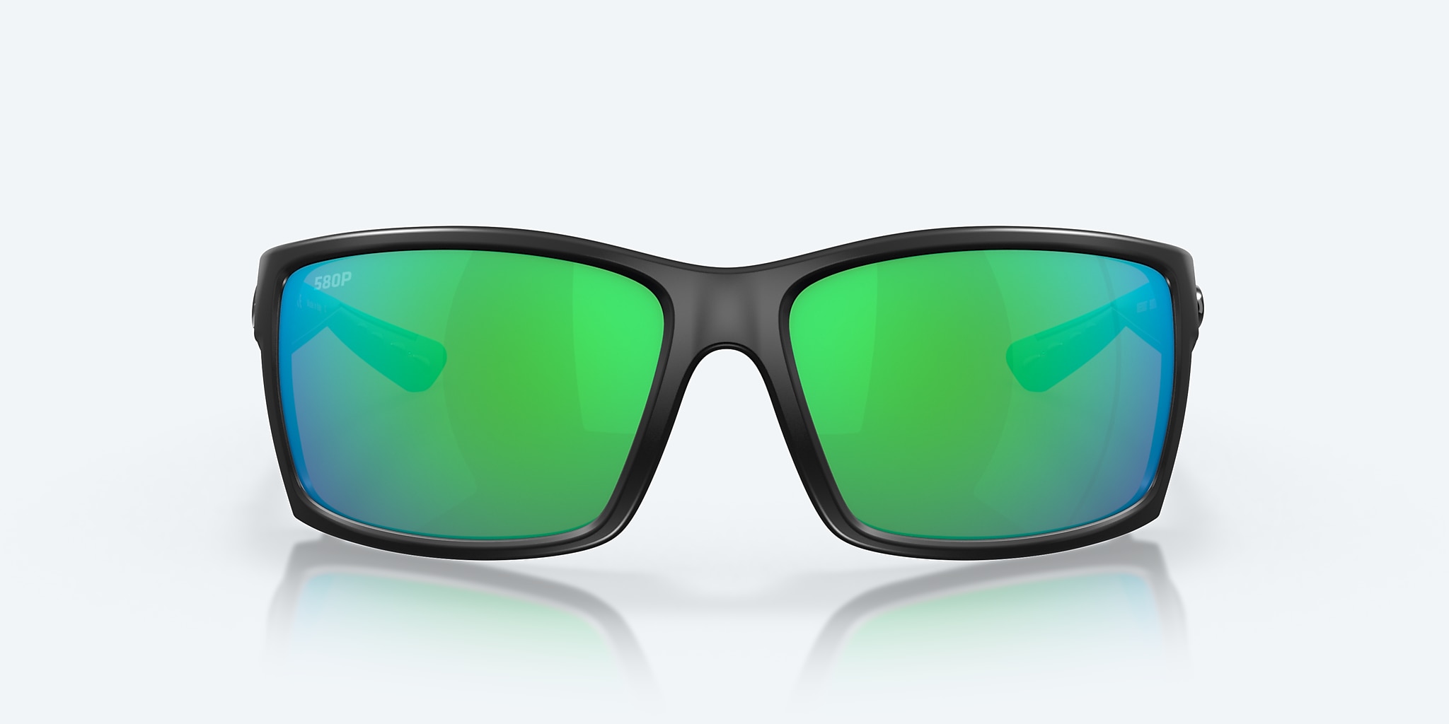 Sunglasses Costa Reefton XL (64-15) with Green Mirror lens and Blackout frame Image 2 of 7 Sunglasses Costa Reefton XL (64-15) with Green Mirror lens and Blackout frame Image 2 of 7