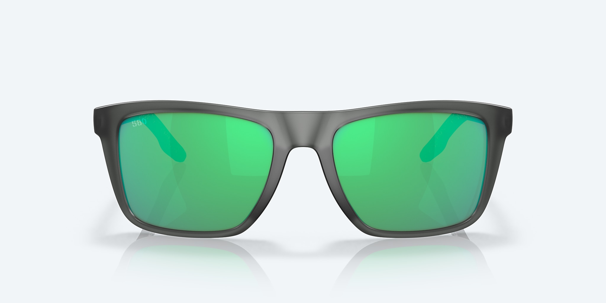 Sunglasses Costa Mainsail L (55-18) with Green Mirror lens and Gray Crystal frame Image 2 of 7 Sunglasses Costa Mainsail L (55-18) with Green Mirror lens and Gray Crystal frame Image 2 of 7