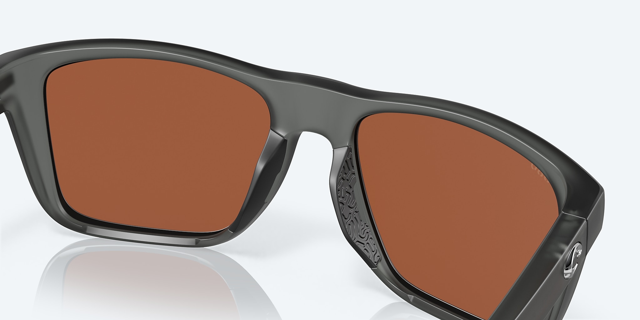 Sunglasses Costa Mainsail L (55-18) with Green Mirror lens and Gray Crystal frame Image 7 of 7 Sunglasses Costa Mainsail L (55-18) with Green Mirror lens and Gray Crystal frame Image 7 of 7