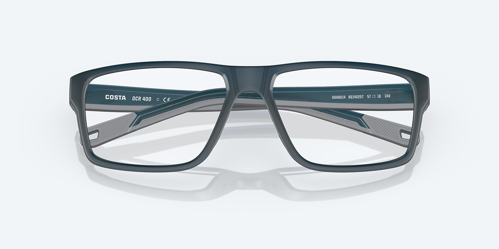 Eyeglasses Costa Ocean Ridge 400 L (57-16) with Demo Lens lens and Pacific Blue frame Image 5 of 7