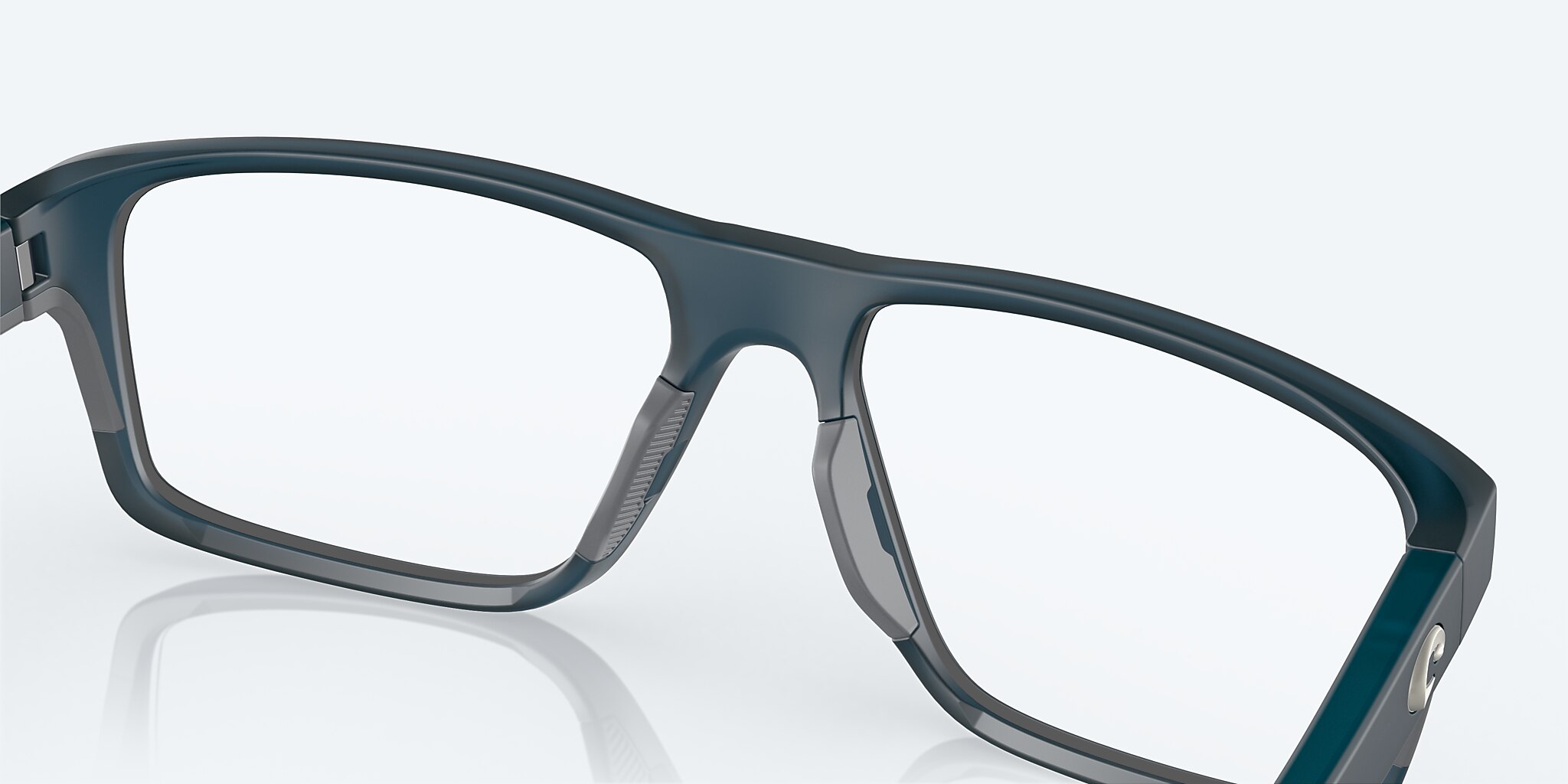 Eyeglasses Costa Ocean Ridge 400 L (57-16) with Demo Lens lens and Pacific Blue frame Image 7 of 7