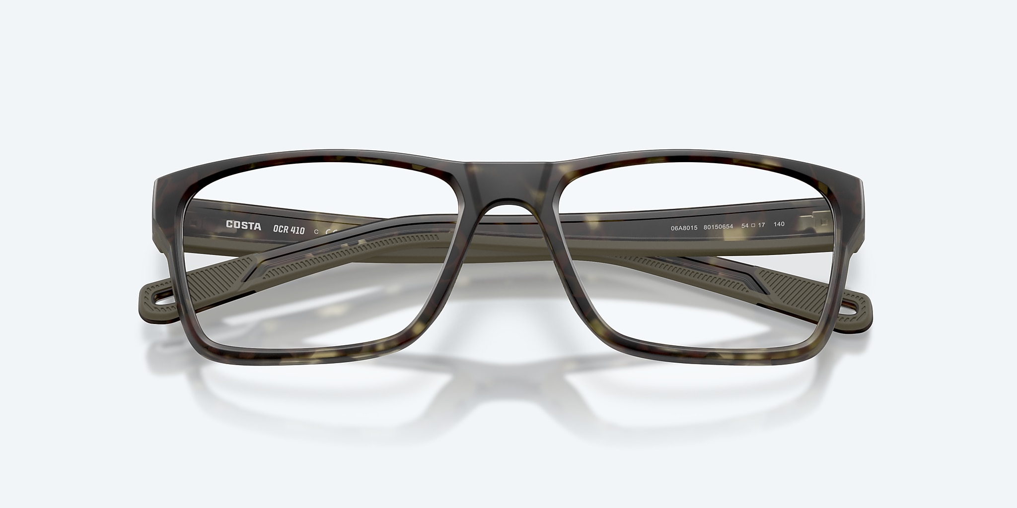 Eyeglasses Costa Ocean Ridge 410 M (54-17) with DEMO LENS lens and Wetlands frame Image 5 of 7