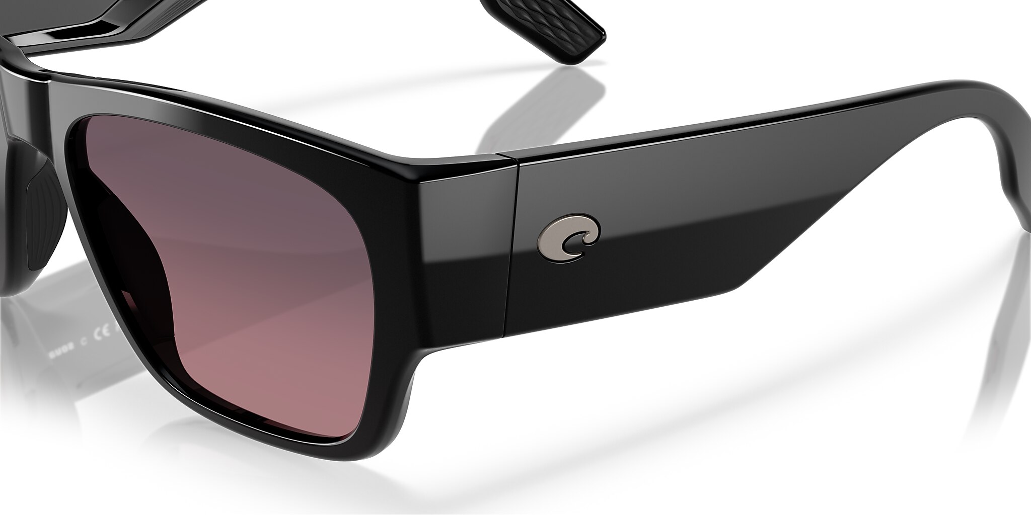 Costa Suenos XL (57-18) with Rose Gradient lenses and Black frame