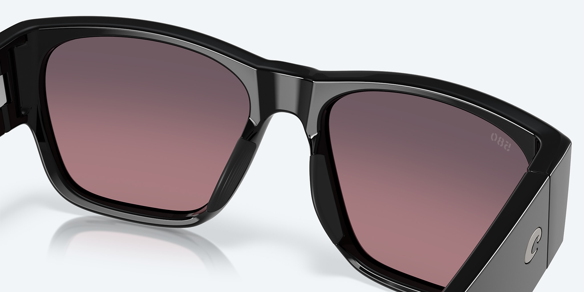 Sunglasses Costa Suenos XL (57-18) with Rose Gradient lens and Black frame Image 7 of 7 Sunglasses Costa Suenos XL (57-18) with Rose Gradient lens and Black frame Image 7 of 7