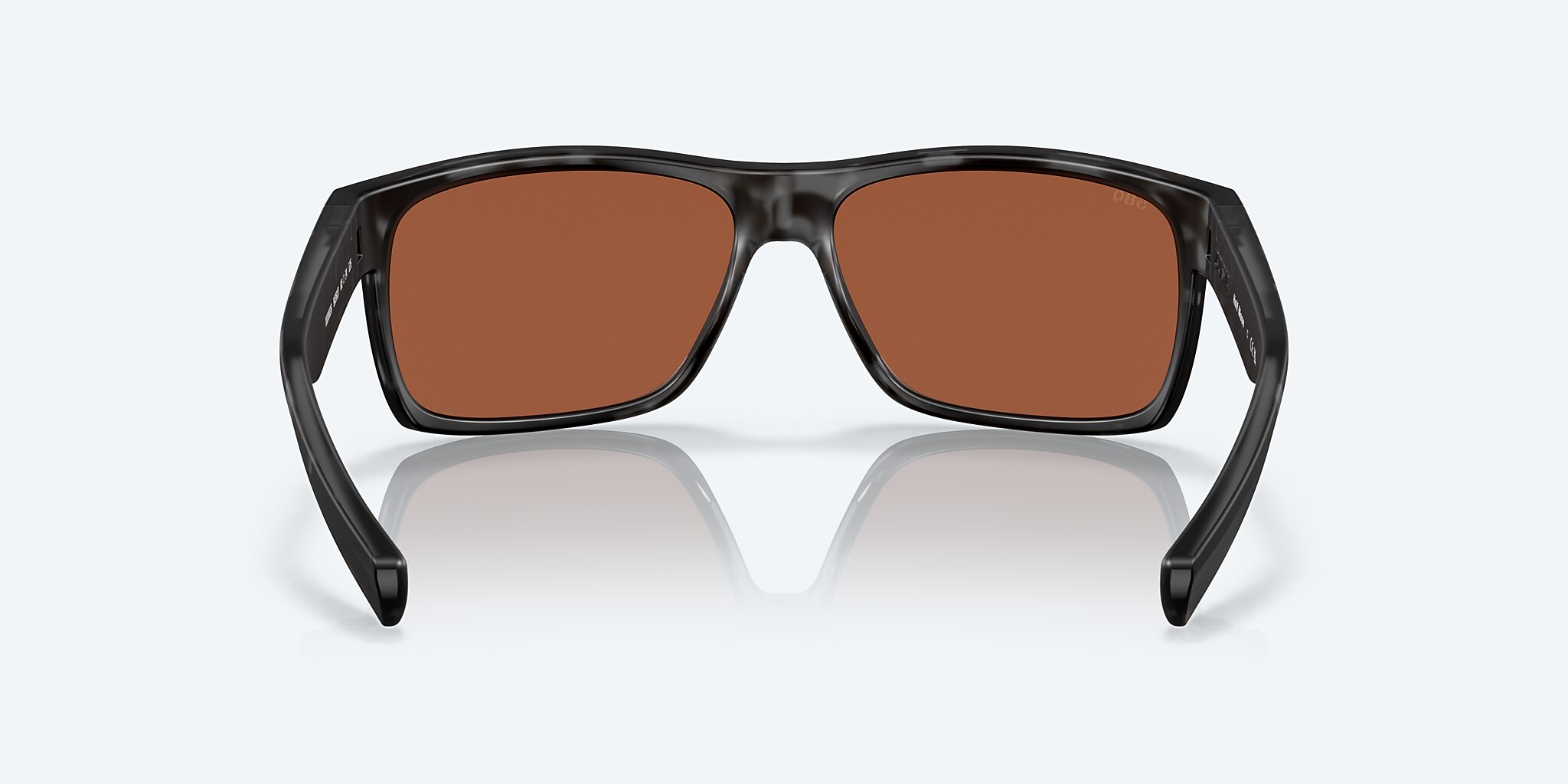 Sunglasses Costa Half Moon M (60-14) with Green Mirror lens and Tiger Shark frame Image 4 of 7