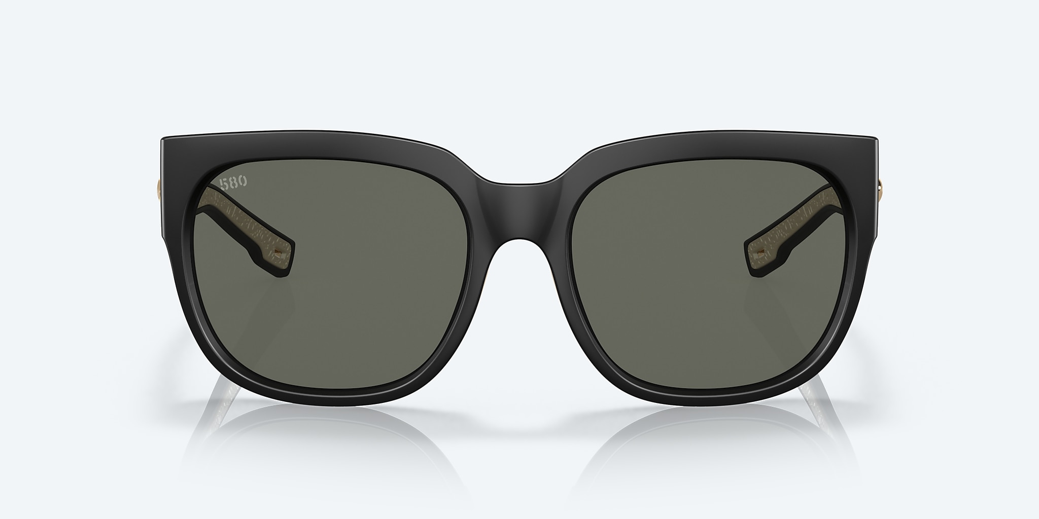 Sunglasses Costa Waterwoman 2 XL (58-18) with Gray lens and Matte Black frame Image 2 of 7 Sunglasses Costa Waterwoman 2 XL (58-18) with Gray lens and Matte Black frame Image 2 of 7
