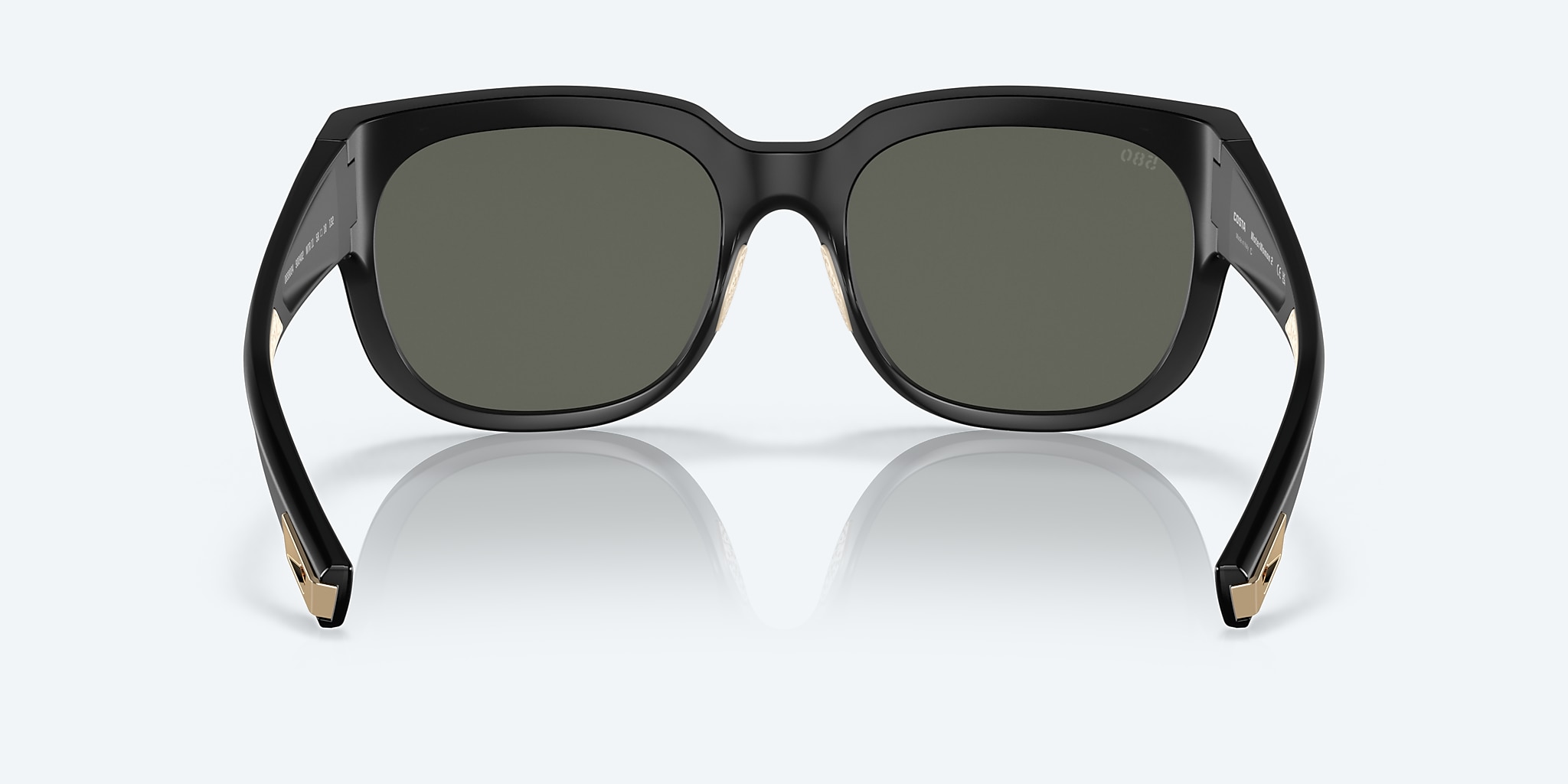Sunglasses Costa Waterwoman 2 XL (58-18) with Gray lens and Matte Black frame Image 4 of 7 Sunglasses Costa Waterwoman 2 XL (58-18) with Gray lens and Matte Black frame Image 4 of 7