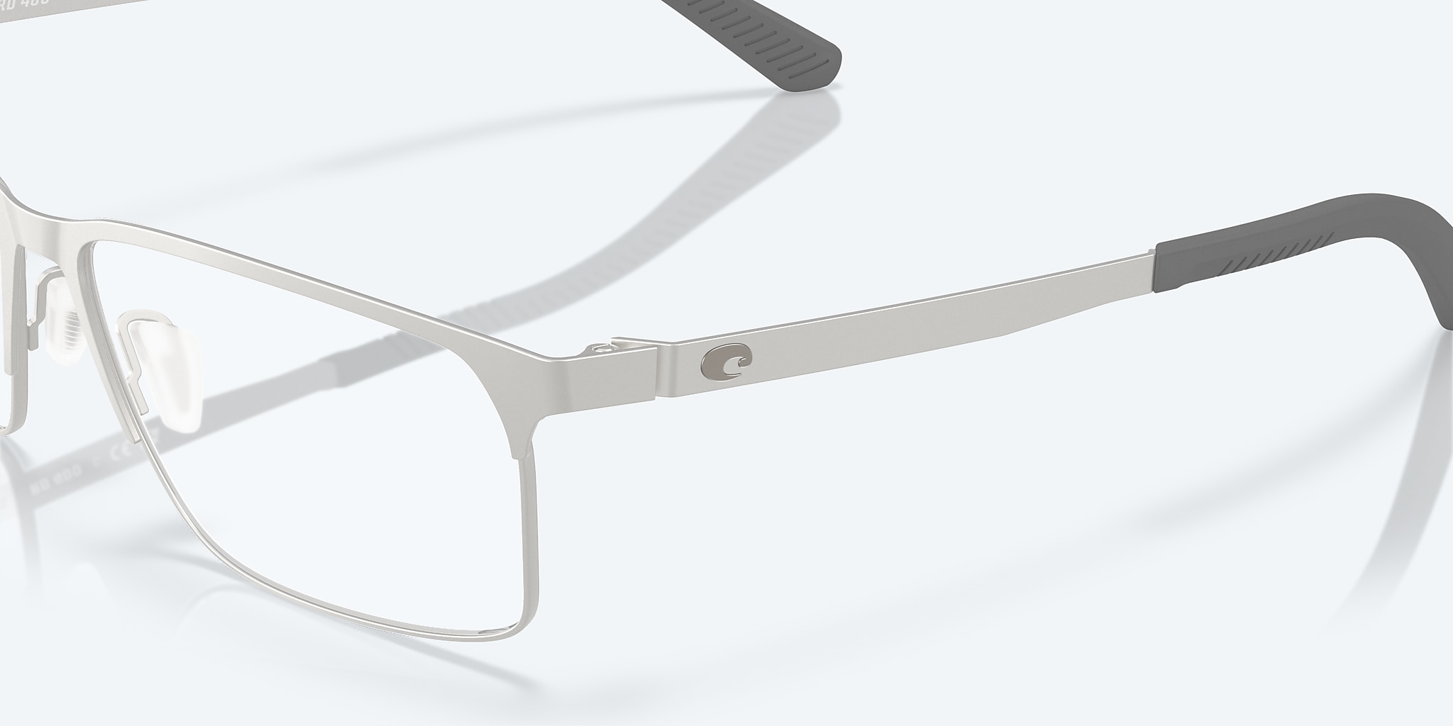 Lentes de Vista Costa Bimini Road 400 M (56-14) con Micas de Demostración lente y Plateado Satinado montura Imagen 6 de 7 Lentes de Vista Costa Bimini Road 400 M (56-14) con Micas de Demostración lente y Plateado Satinado montura Imagen 6 de 7