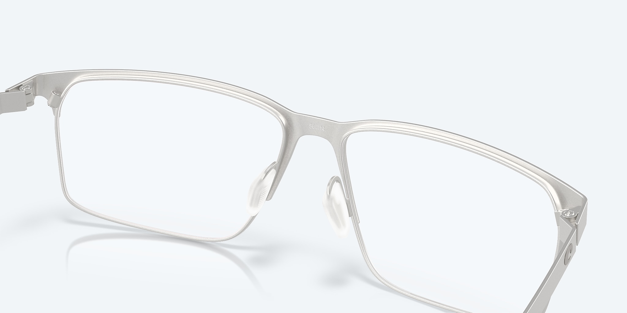 Lentes de Vista Costa Bimini Road 400 M (56-14) con Micas de Demostración lente y Plateado Satinado montura Imagen 7 de 7 Lentes de Vista Costa Bimini Road 400 M (56-14) con Micas de Demostración lente y Plateado Satinado montura Imagen 7 de 7