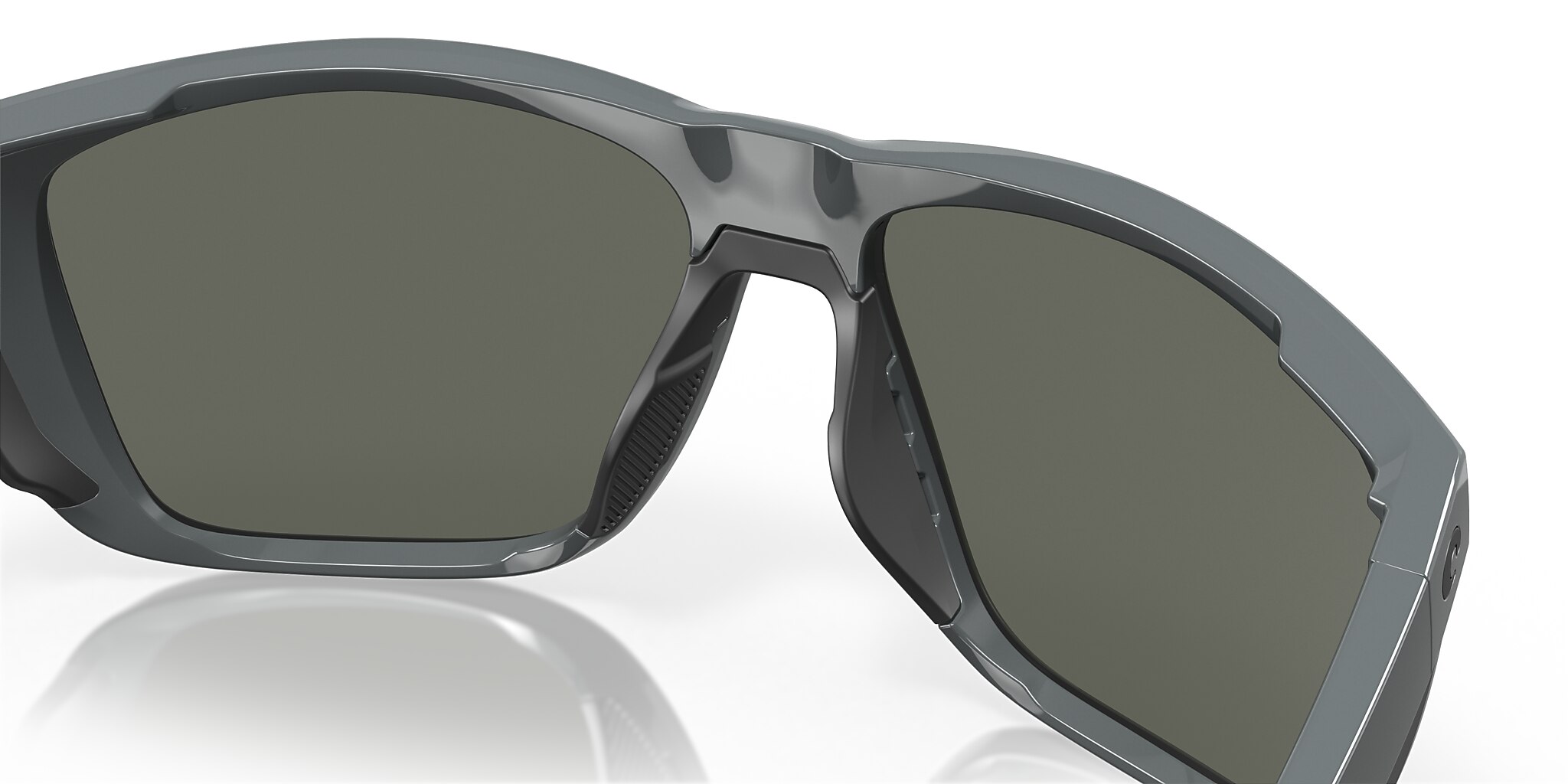 Costa Ferg XL XXL (62-16) with Gray Silver Mirror lenses and Shiny