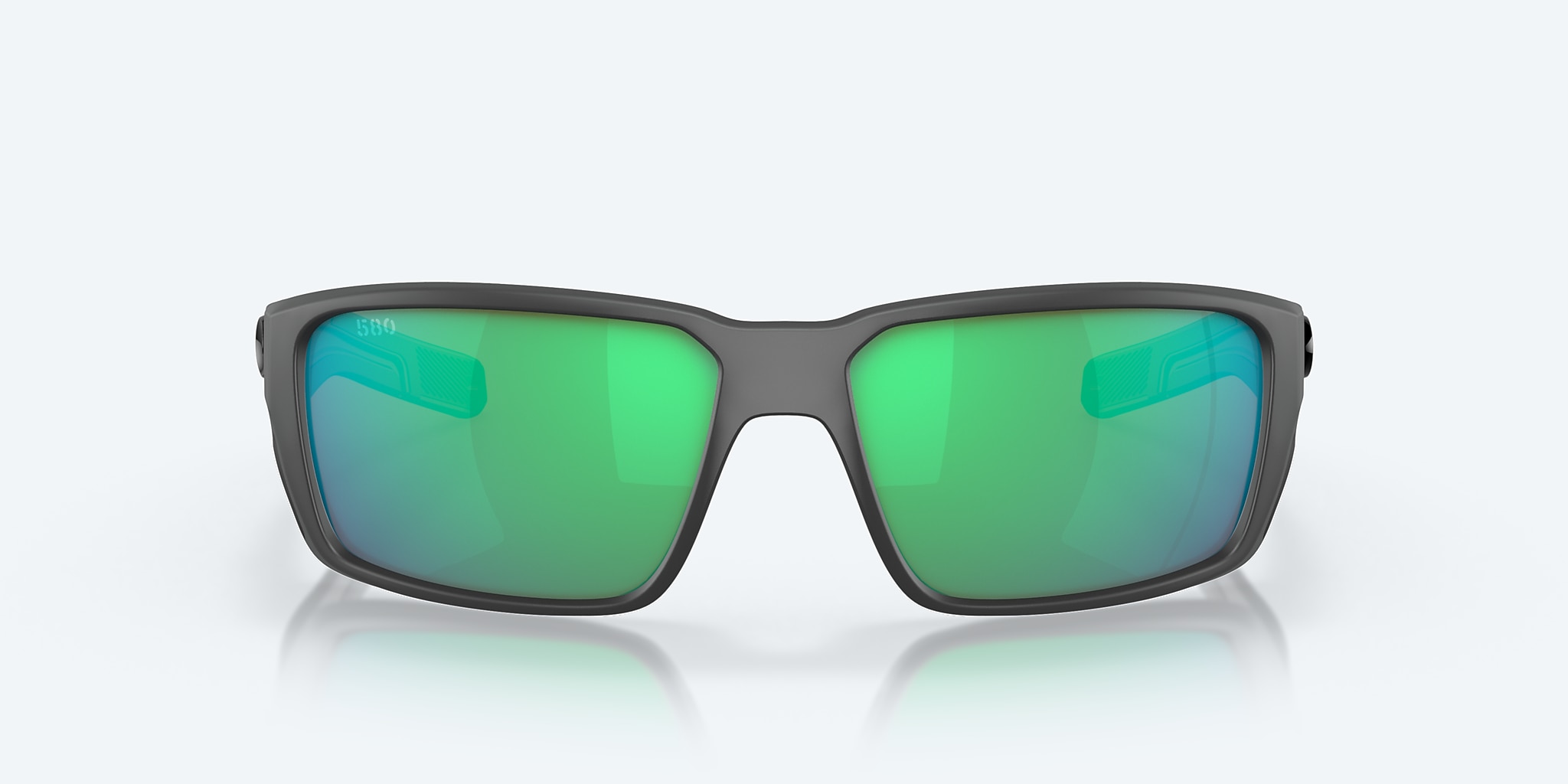 Lunettes de soleil Costa Fantail PRO L (60-15) avec Effet miroir Vert verre et Gris mat monture Image 2 de 8 Lunettes de soleil Costa Fantail PRO L (60-15) avec Effet miroir Vert verre et Gris mat monture Image 2 de 8