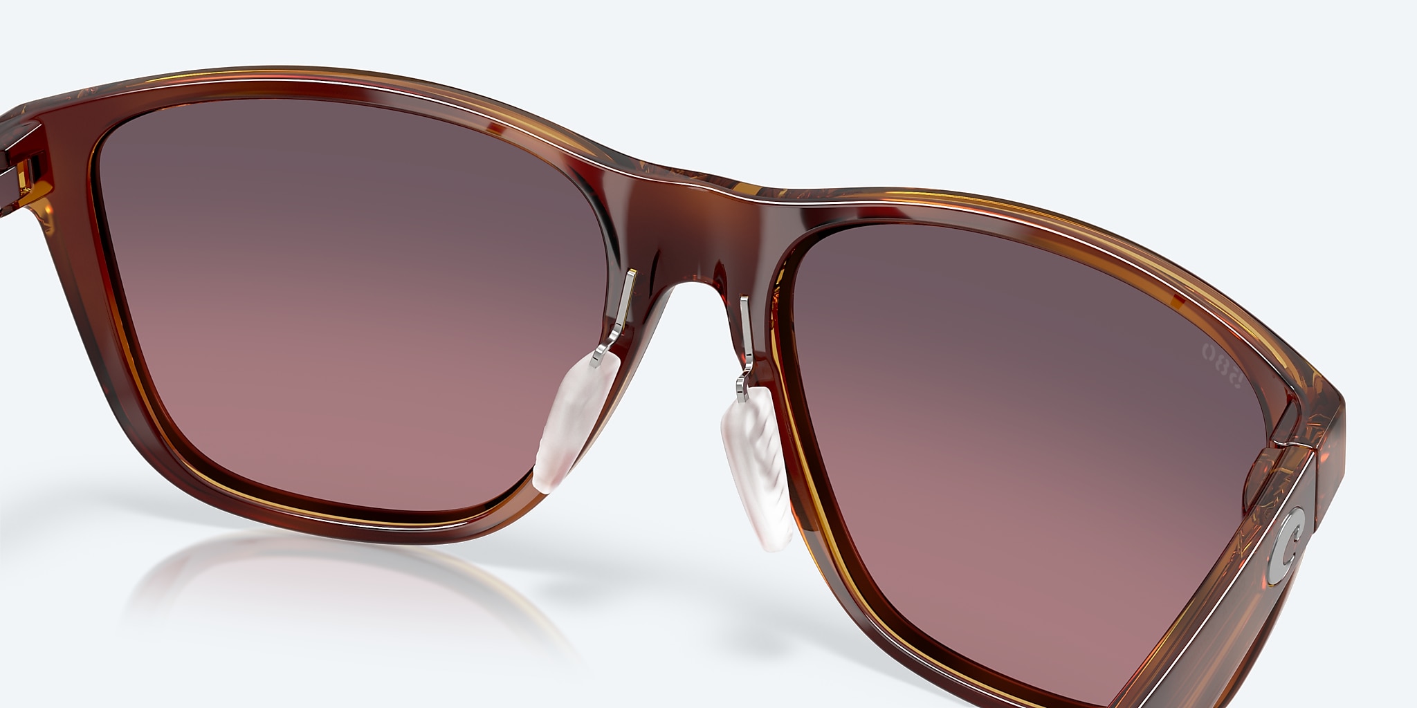 Sunglasses Costa Corrientes L (57-17) with Rose Gradient lens and Tortoise frame Image 7 of 8 Sunglasses Costa Corrientes L (57-17) with Rose Gradient lens and Tortoise frame Image 7 of 8