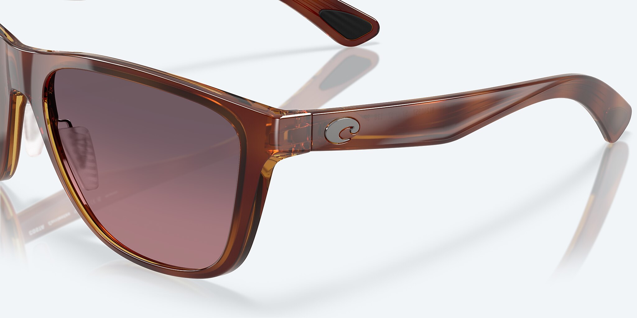 Sunglasses Costa Corrientes L (57-17) with Rose Gradient lens and Tortoise frame Image 6 of 8 Sunglasses Costa Corrientes L (57-17) with Rose Gradient lens and Tortoise frame Image 6 of 8