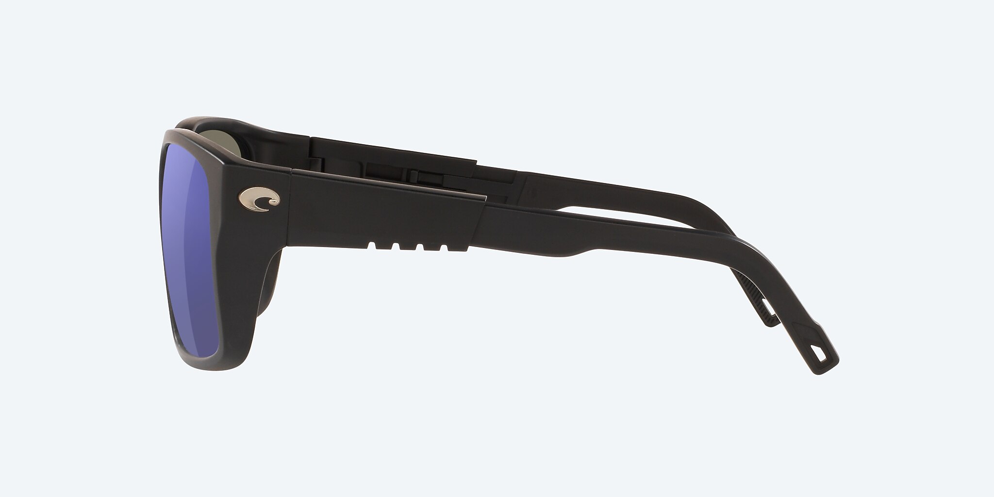 Sunglasses Costa Tailwalker L (56-17) with Blue Mirror lens and Matte Black frame Image 3 of 4