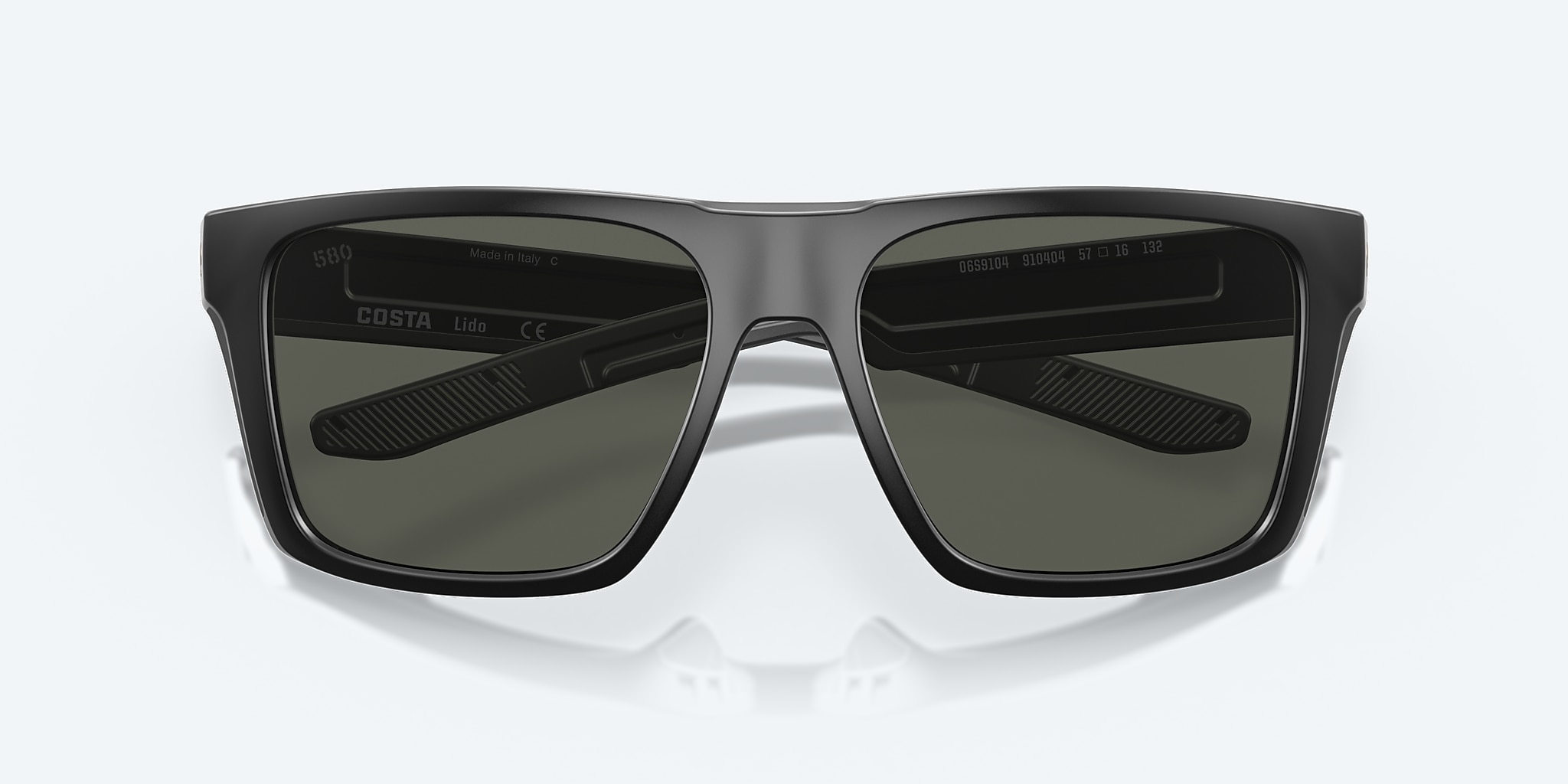Sunglasses Costa Lido XL (57-16) with Gray lens and Matte Black frame Image 5 of 8 Sunglasses Costa Lido XL (57-16) with Gray lens and Matte Black frame Image 5 of 8
