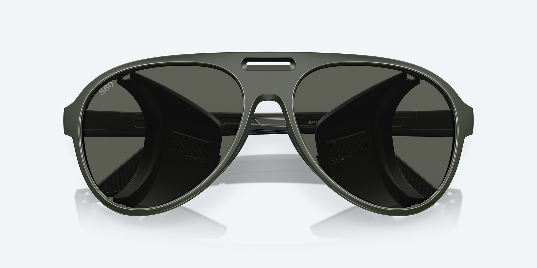 Sunglasses Costa Grand Catalina XL (59-15) with Gray lens and Matte Olive frame Image 5 of 8 Sunglasses Costa Grand Catalina XL (59-15) with Gray lens and Matte Olive frame Image 5 of 8