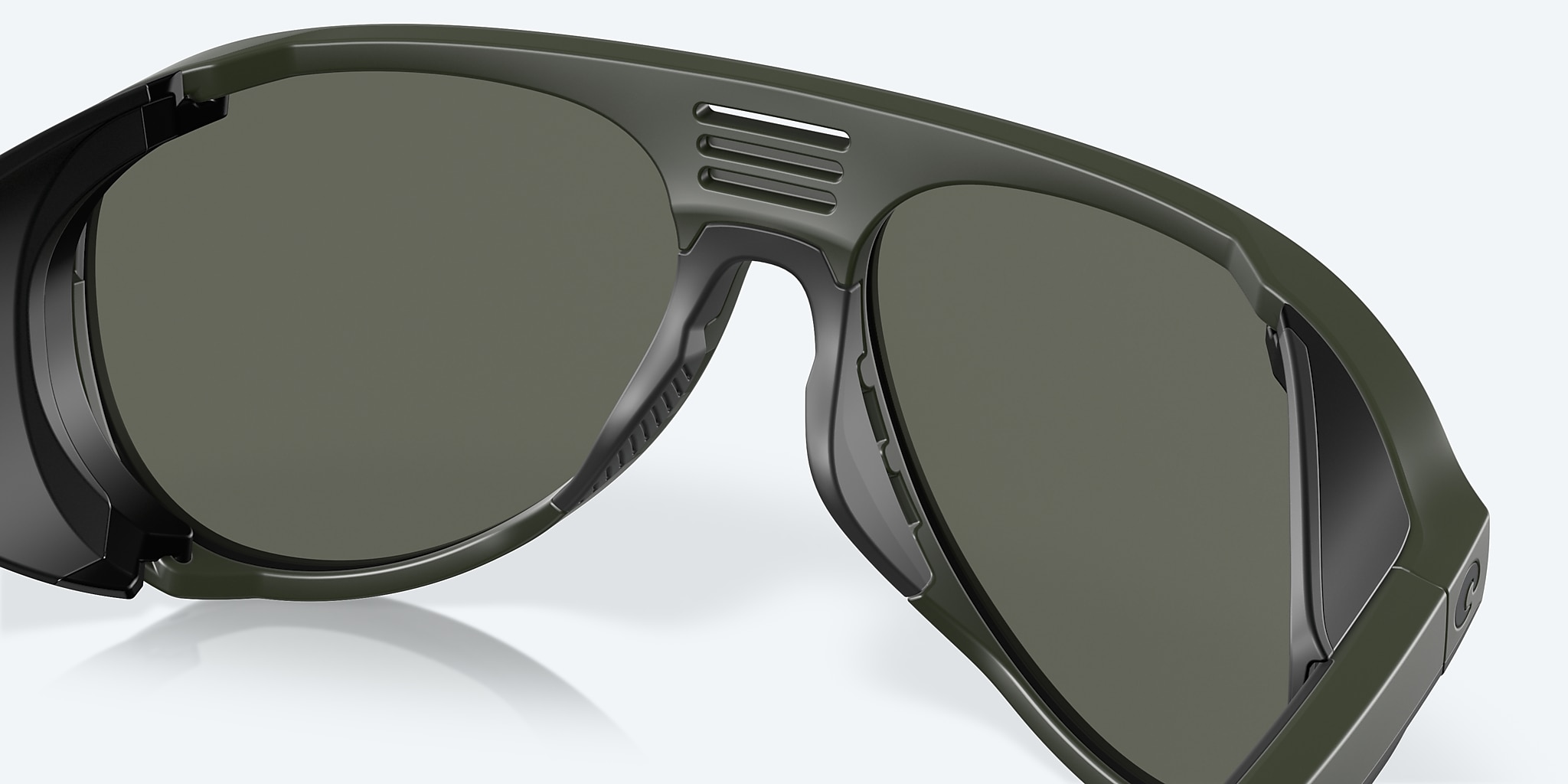 Sunglasses Costa Grand Catalina XL (59-15) with Gray lens and Matte Olive frame Image 7 of 8 Sunglasses Costa Grand Catalina XL (59-15) with Gray lens and Matte Olive frame Image 7 of 8