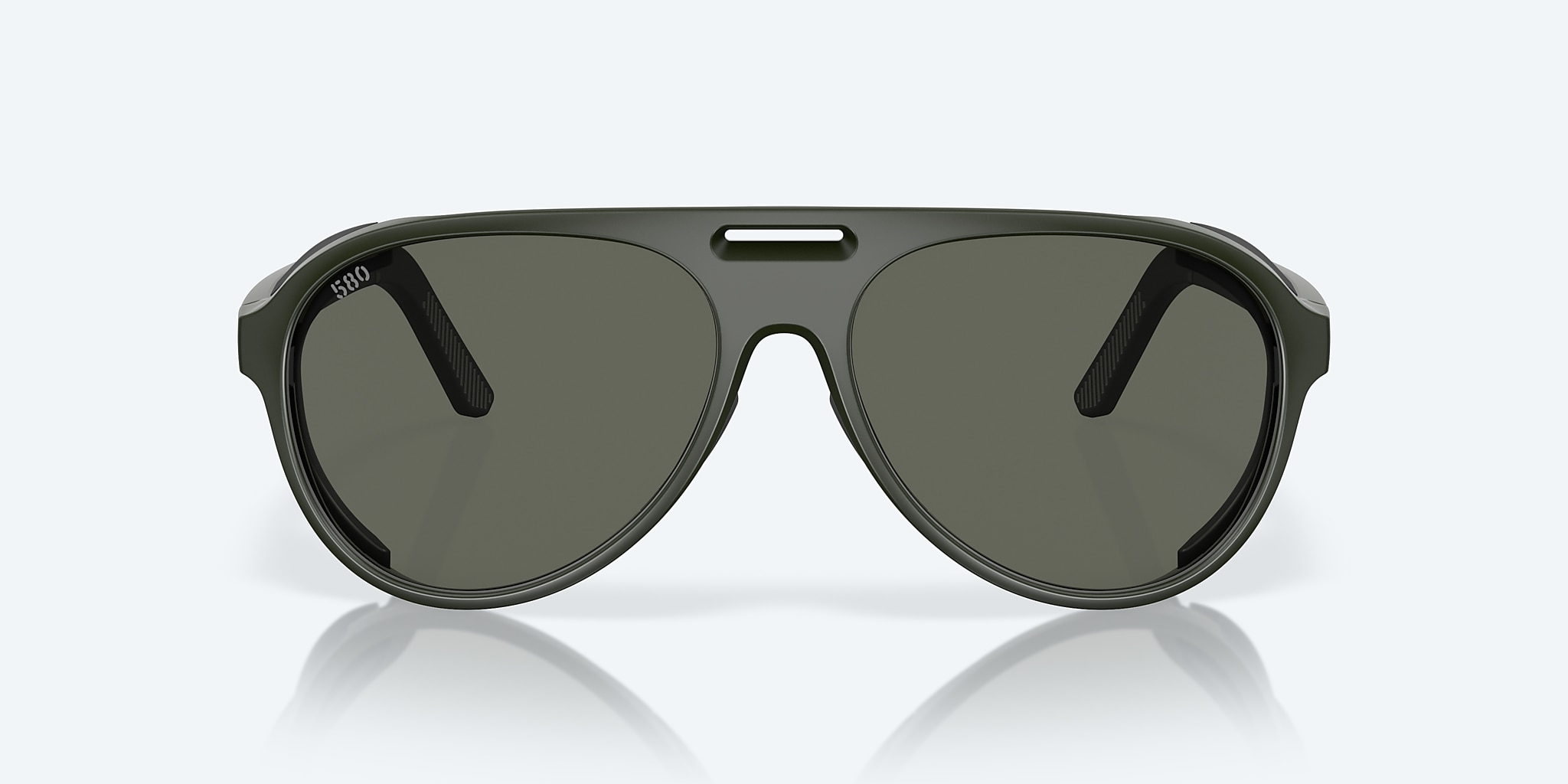 Sunglasses Costa Grand Catalina XL (59-15) with Gray lens and Matte Olive frame Image 2 of 8 Sunglasses Costa Grand Catalina XL (59-15) with Gray lens and Matte Olive frame Image 2 of 8