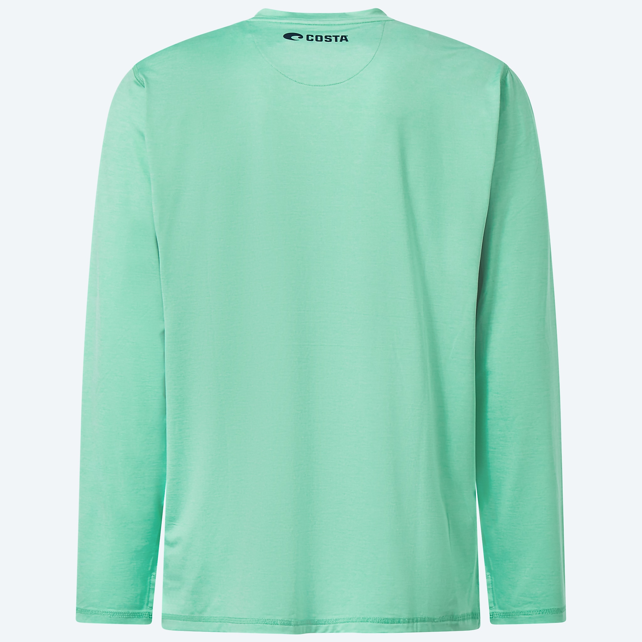 Apparel Fresh Mint Costa LS Voyager Performance Shirt Image 2 of 3 Apparel Fresh Mint Costa LS Voyager Performance Shirt Image 2 of 3