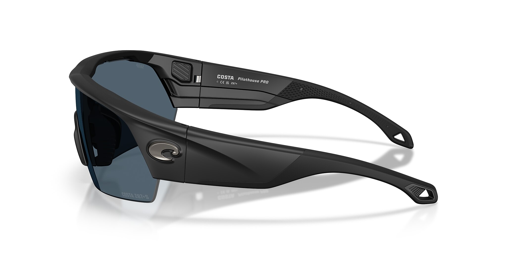 Costa Pilothouse PRO XXL (35-135) with Gray lenses and Matte Black