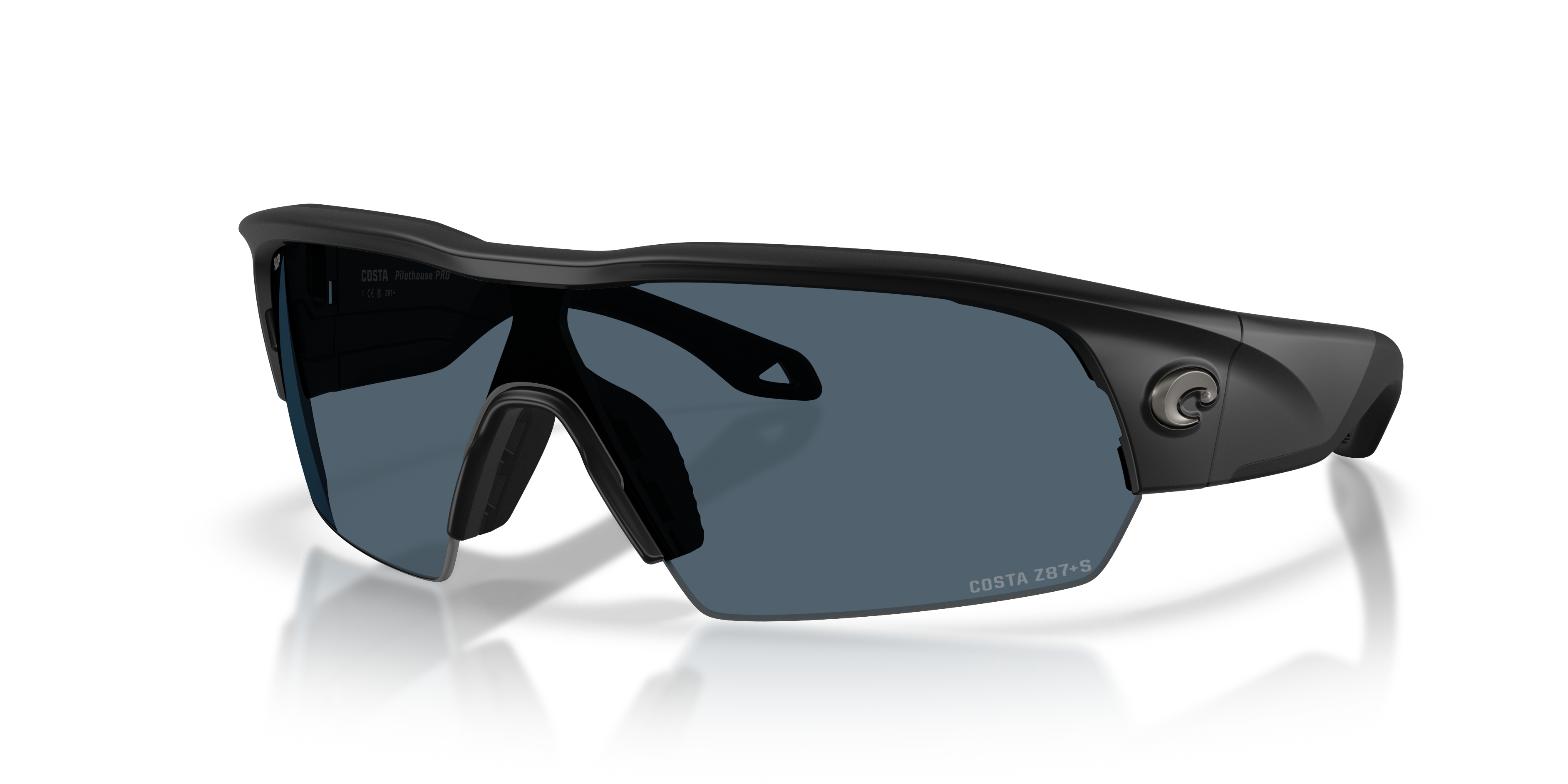 Costa Pilothouse PRO XXL (35-135) with Gray lenses and Matte Black