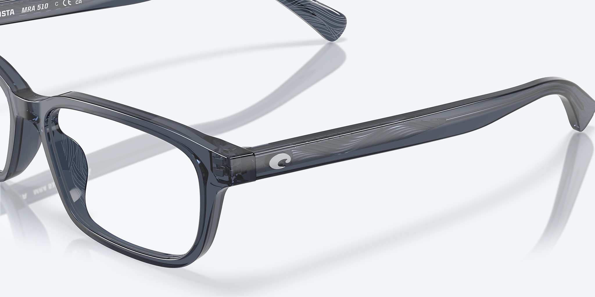 Eyeglasses Costa Mariana Trench 510 S (53-15) with DEMO LENS lens and Abyss Blue frame Image 6 of 7 Eyeglasses Costa Mariana Trench 510 S (53-15) with DEMO LENS lens and Abyss Blue frame Image 6 of 7