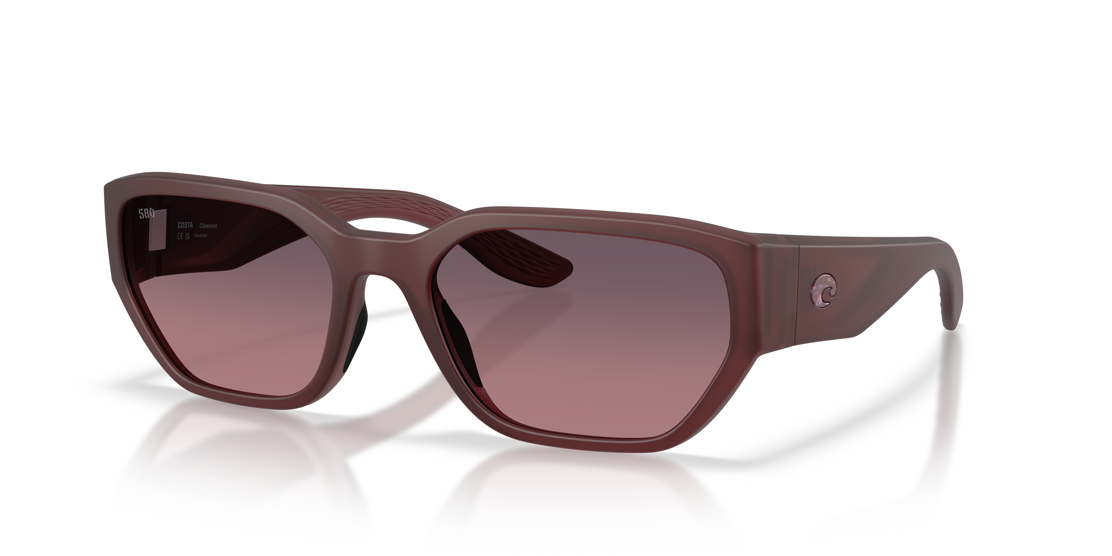 Costa Clemente XL (58-19) with Rose Gradient lenses and Matte