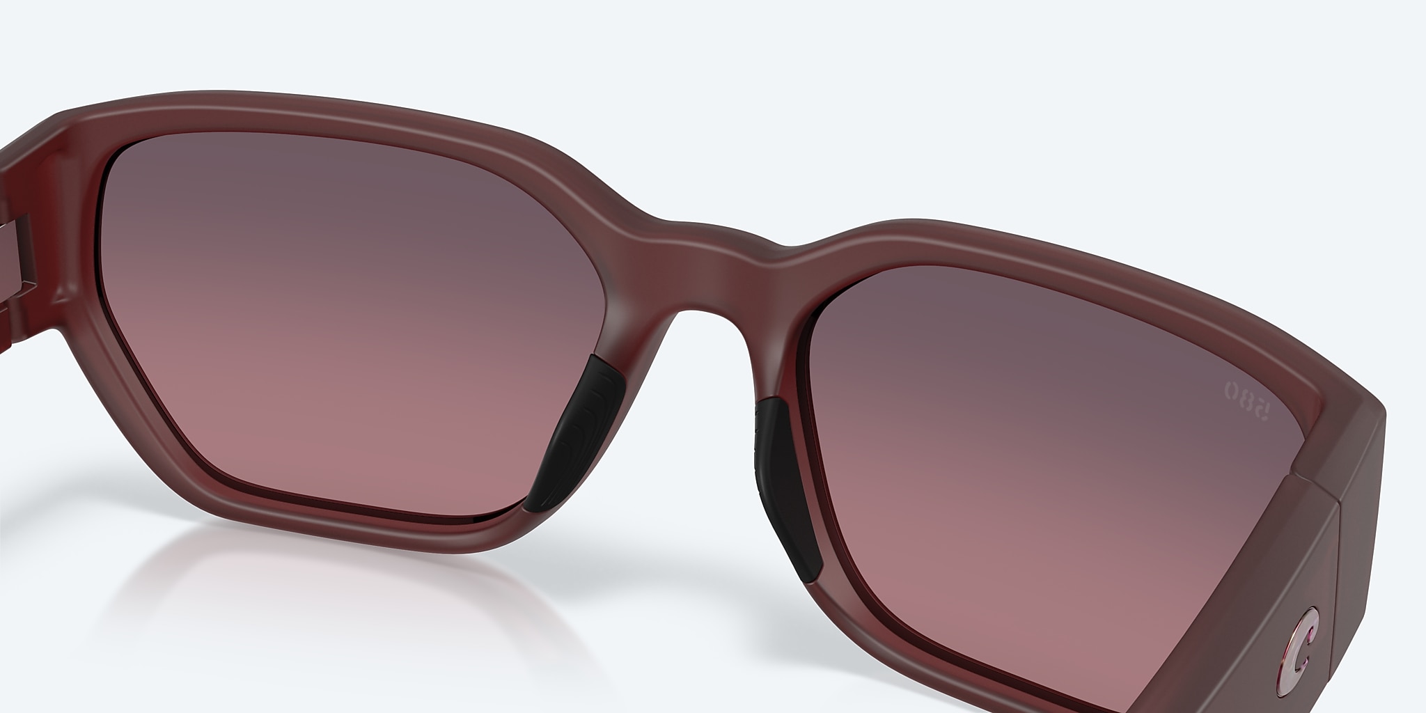 Sunglasses Costa Clemente XL (58-19) with Rose Gradient lens and Matt Stormy Sunset frame Image 7 of 7 Sunglasses Costa Clemente XL (58-19) with Rose Gradient lens and Matt Stormy Sunset frame Image 7 of 7