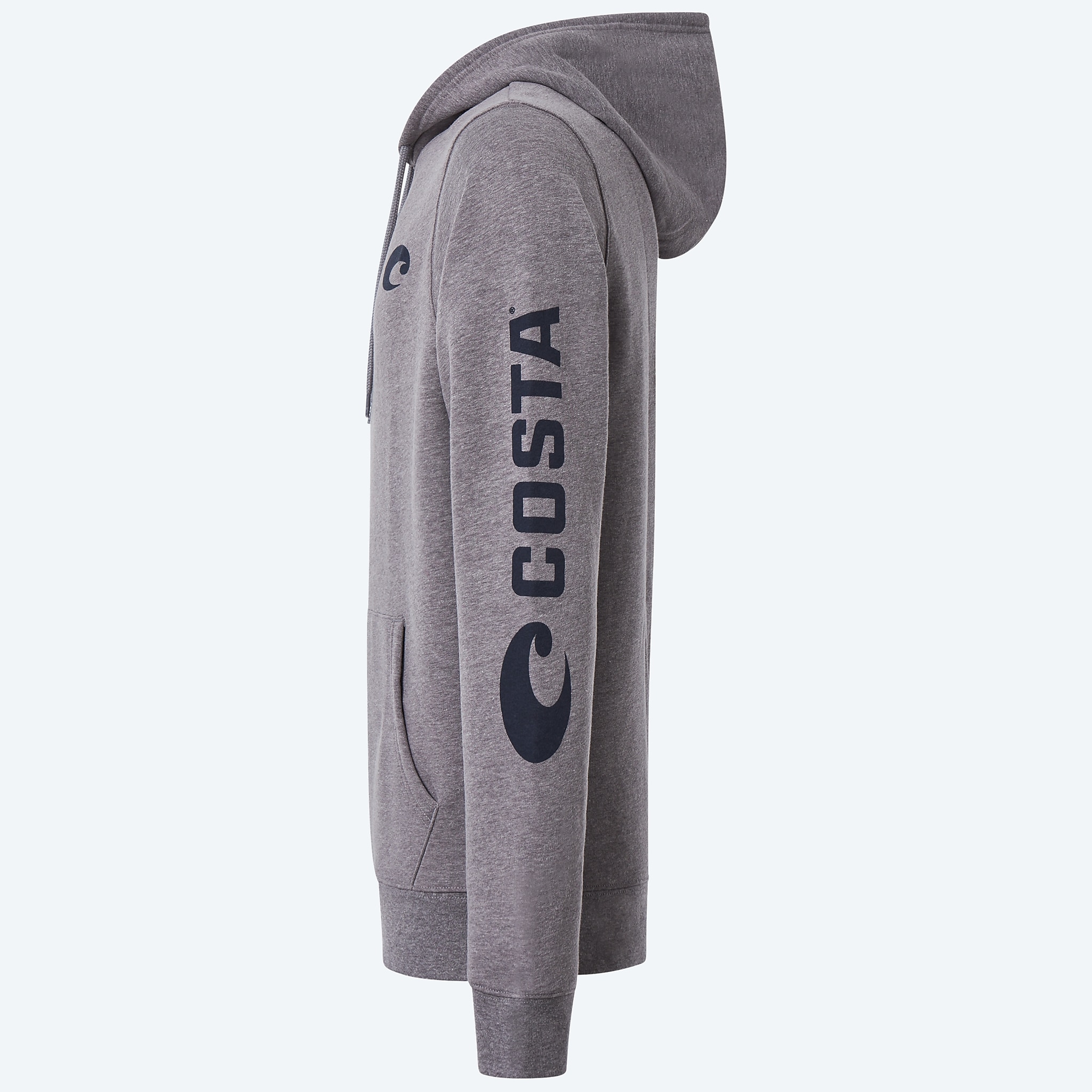 Apparel Heather Gray Costa Core Fleece Hoody Image 3 of 3 Apparel Heather Gray Costa Core Fleece Hoody Image 3 of 3