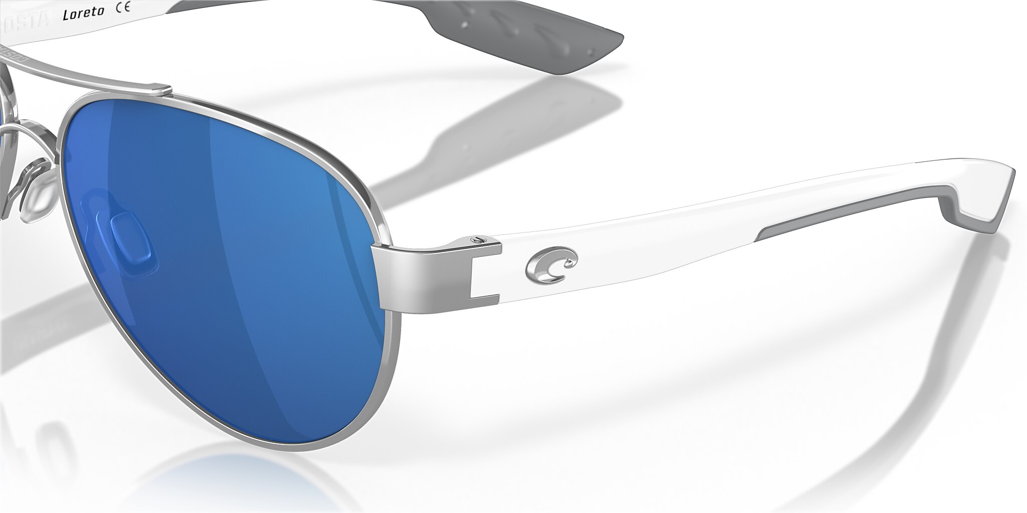 ⭐︎人気盤⭐︎ NORTH OF LORETO-PLASTIC LOVE Loreto Polarized Sunglasses in Blue Mirror | Costa Del Mar® US