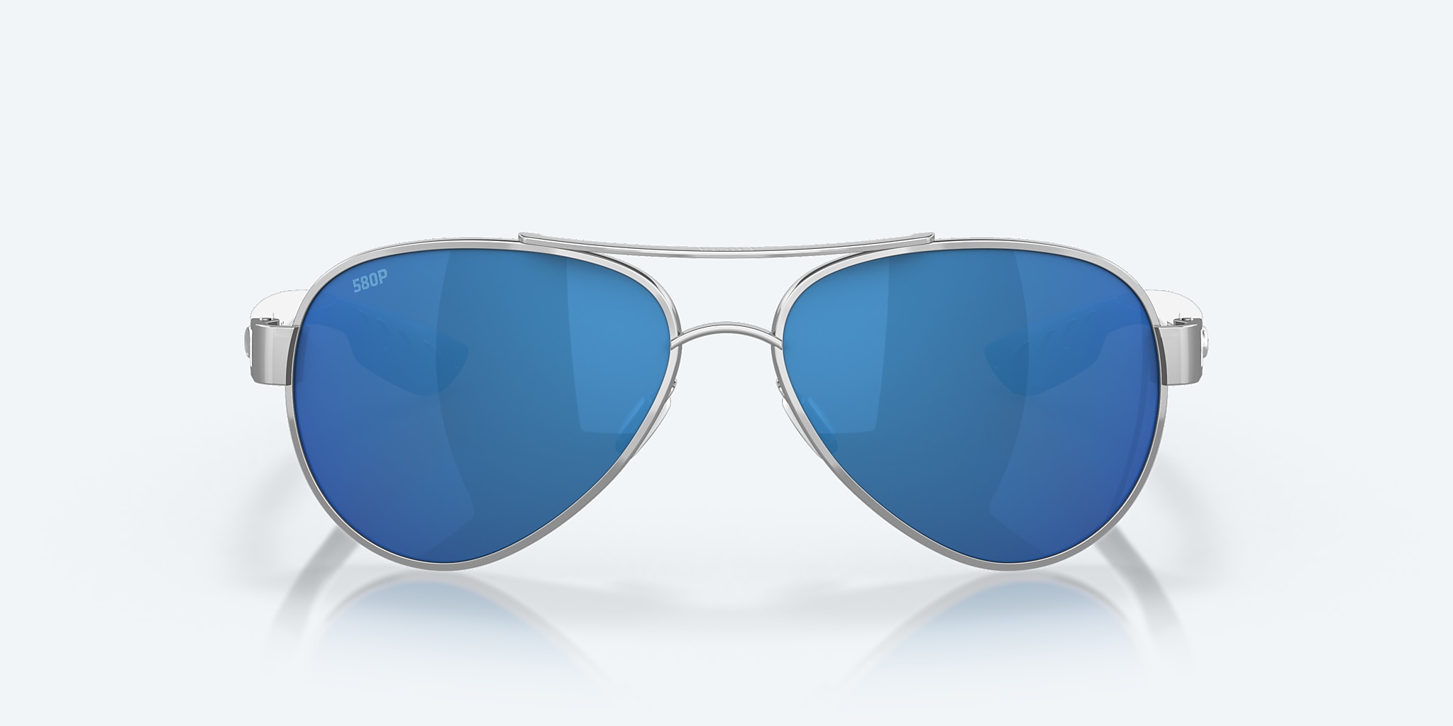 Sunglasses Costa Loreto M (56-14) with Blue Mirror lens and Palladium frame Image 2 of 7 Sunglasses Costa Loreto M (56-14) with Blue Mirror lens and Palladium frame Image 2 of 7