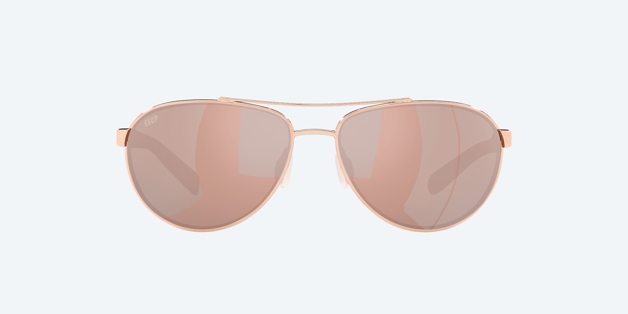 Sunglasses Costa Fernandina S (57-15) with Copper Silver Mirror lens and Rose Gold frame Image 2 of 4 Sunglasses Costa Fernandina S (57-15) with Copper Silver Mirror lens and Rose Gold frame Image 2 of 4