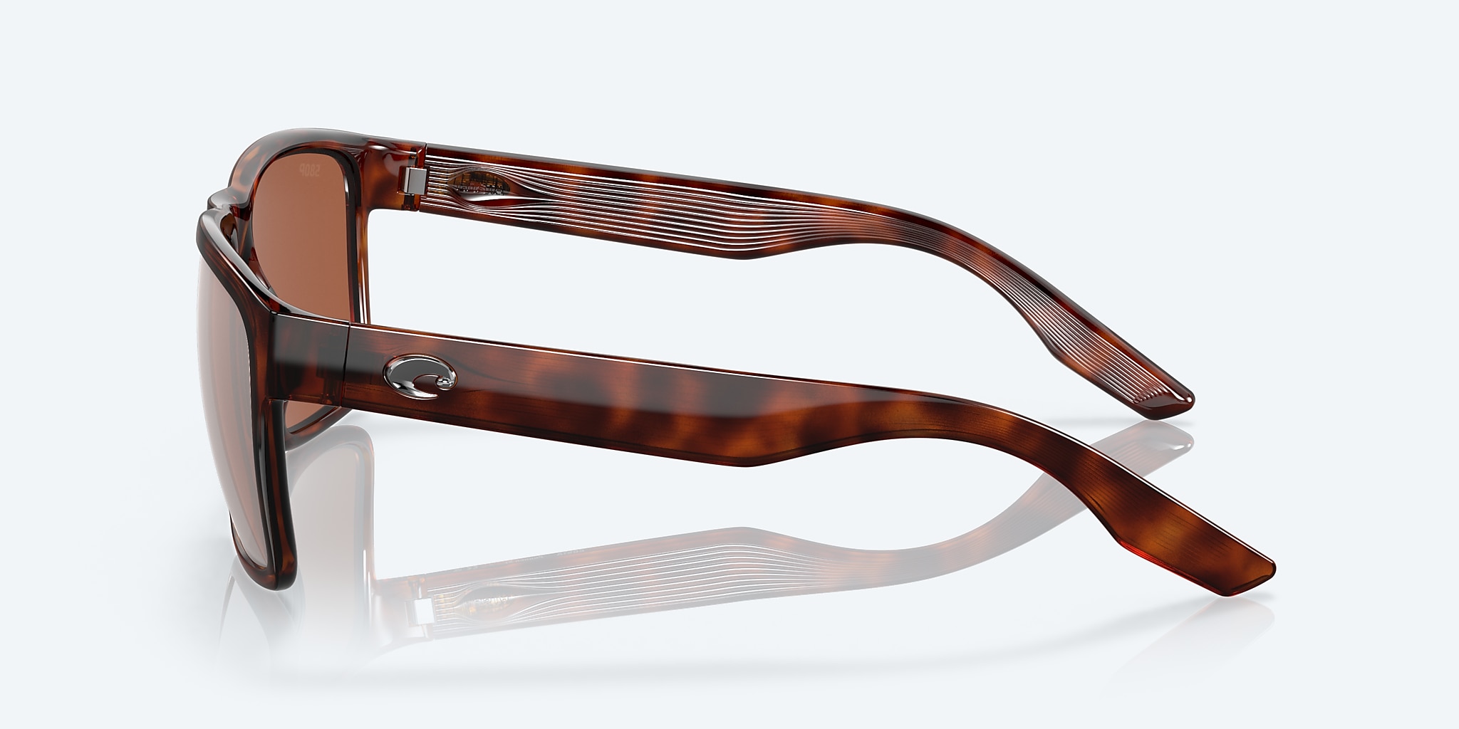Sunglasses Costa Paunch XL XXL (59-18) with Copper Silver Mirror lens and Tortoise frame Image 3 of 7 Sunglasses Costa Paunch XL XXL (59-18) with Copper Silver Mirror lens and Tortoise frame Image 3 of 7