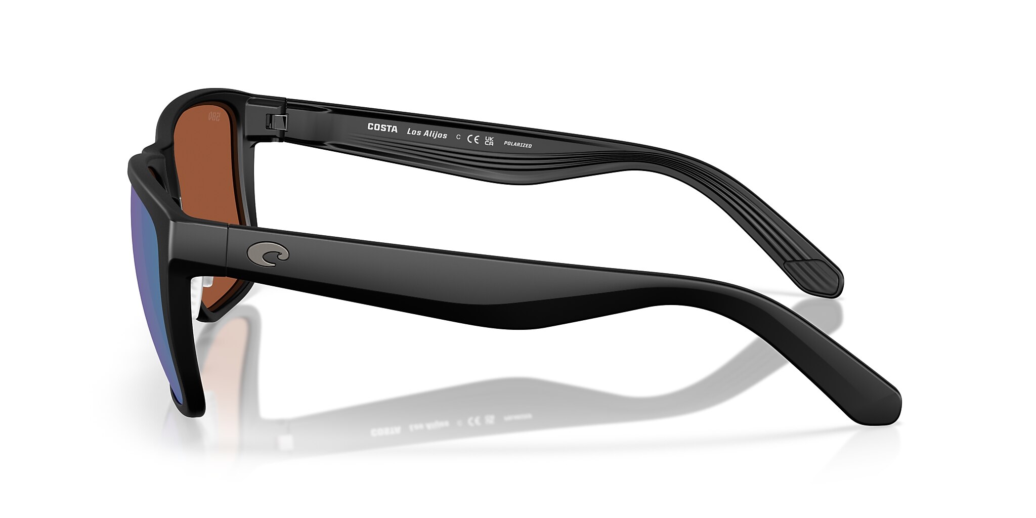Costa Los Alijos XL (59-18) with Green Mirror lenses and Matte
