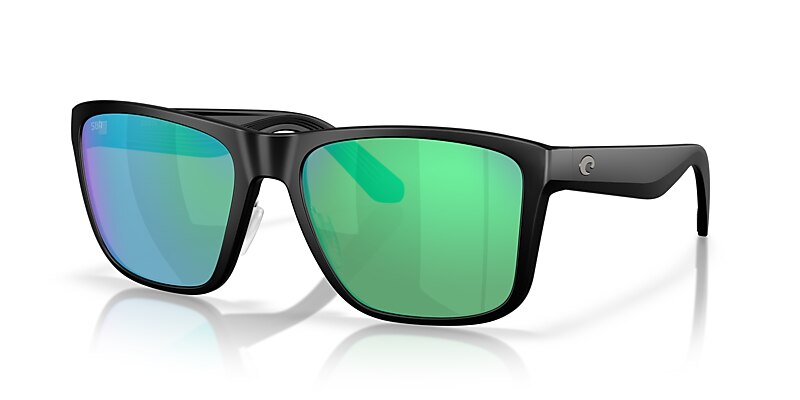 Costa Los Alijos XL (59-18) with Green Mirror lenses and Matte