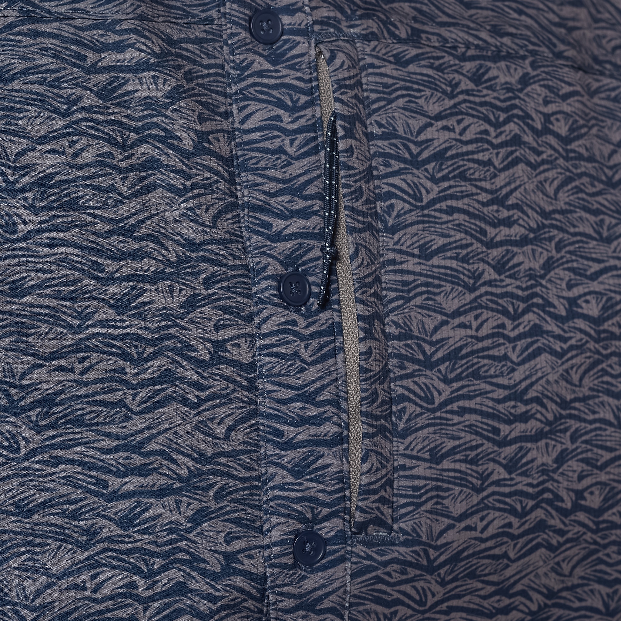 Wilson Print Hybrid Tech Button Down