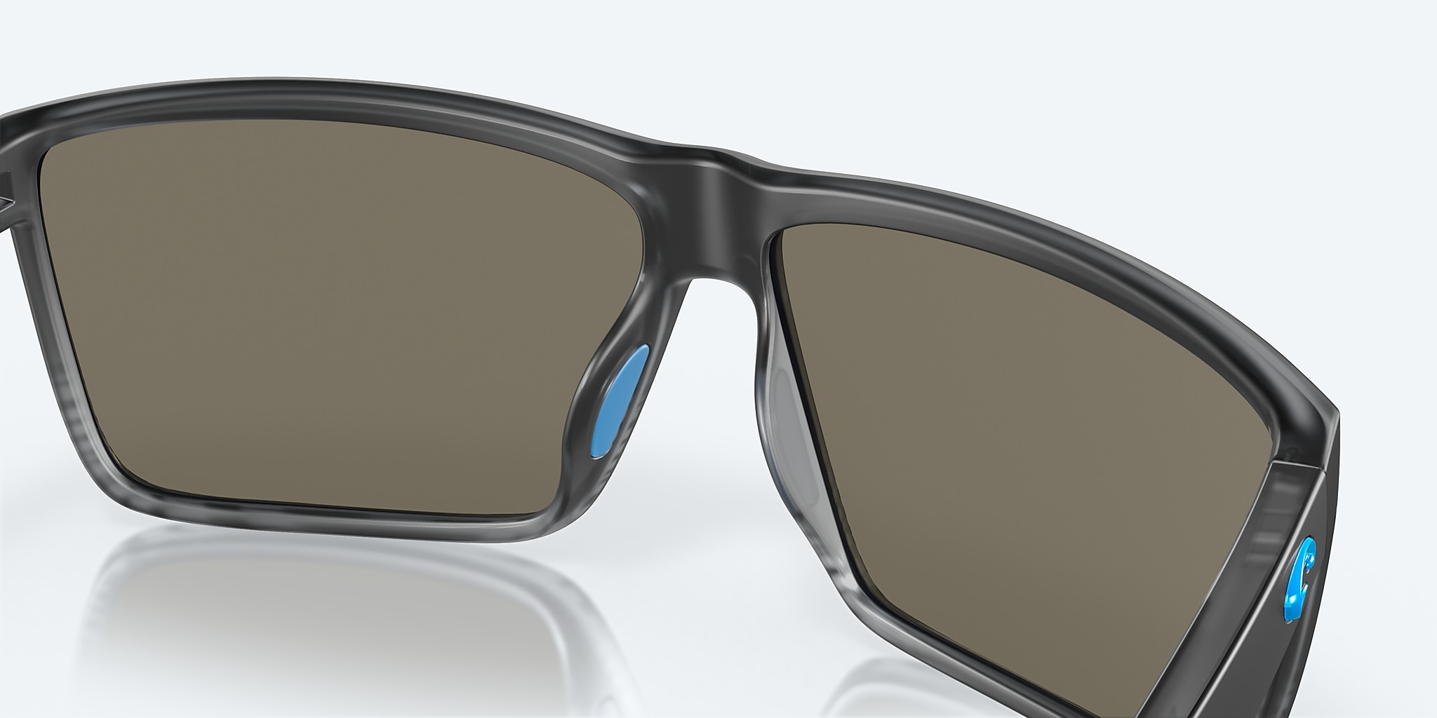 Sunglasses Costa Rincon L (63-11) with Blue Mirror lens and Matte Smoke Crystal Fade frame Image 7 of 7 Sunglasses Costa Rincon L (63-11) with Blue Mirror lens and Matte Smoke Crystal Fade frame Image 7 of 7