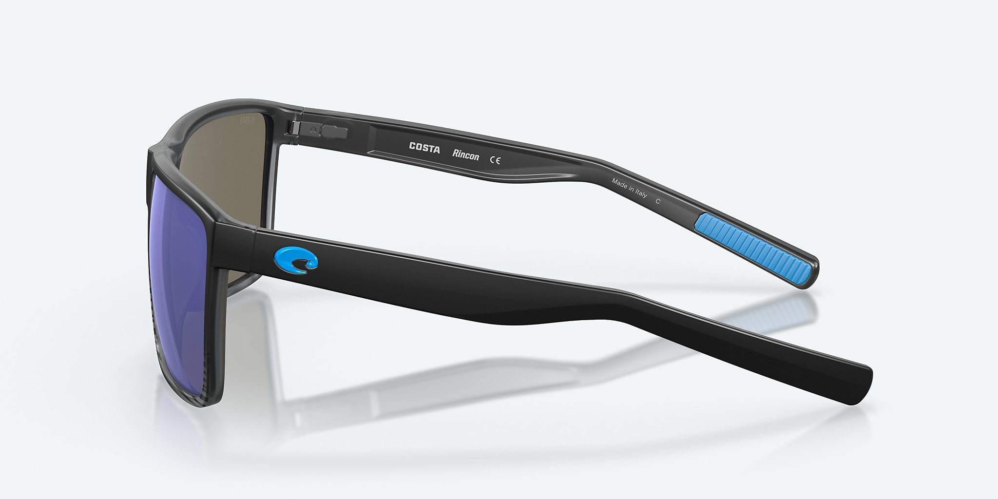 Sunglasses Costa Rincon L (63-11) with Blue Mirror lens and Matte Smoke Crystal Fade frame Image 3 of 7 Sunglasses Costa Rincon L (63-11) with Blue Mirror lens and Matte Smoke Crystal Fade frame Image 3 of 7