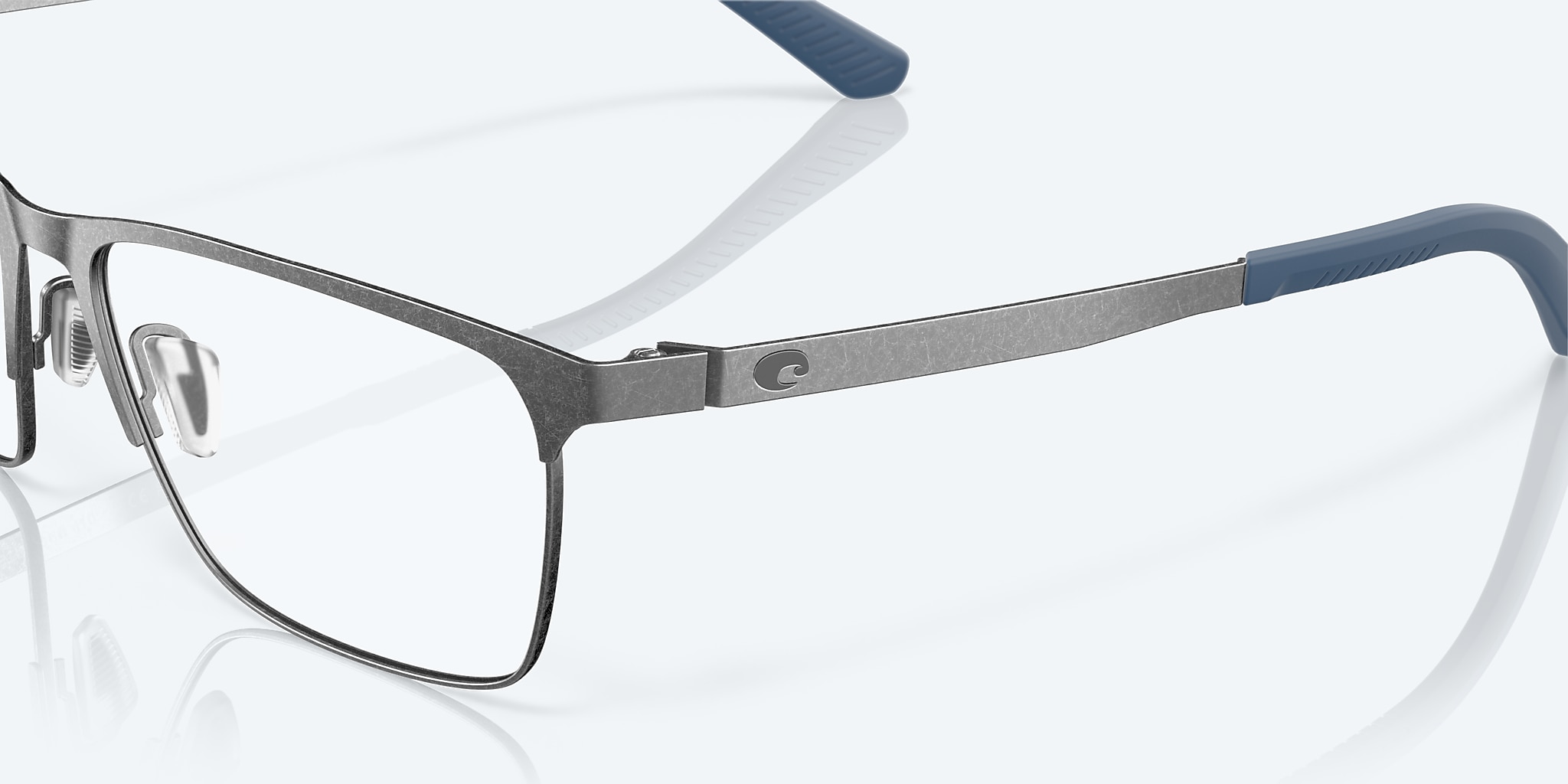 Lentes de Vista Costa Bimini Road 410 M (54-15) con Micas de Demostración lente y Weathered Gunmetal montura Imagen 7 de 8 Lentes de Vista Costa Bimini Road 410 M (54-15) con Micas de Demostración lente y Weathered Gunmetal montura Imagen 7 de 8